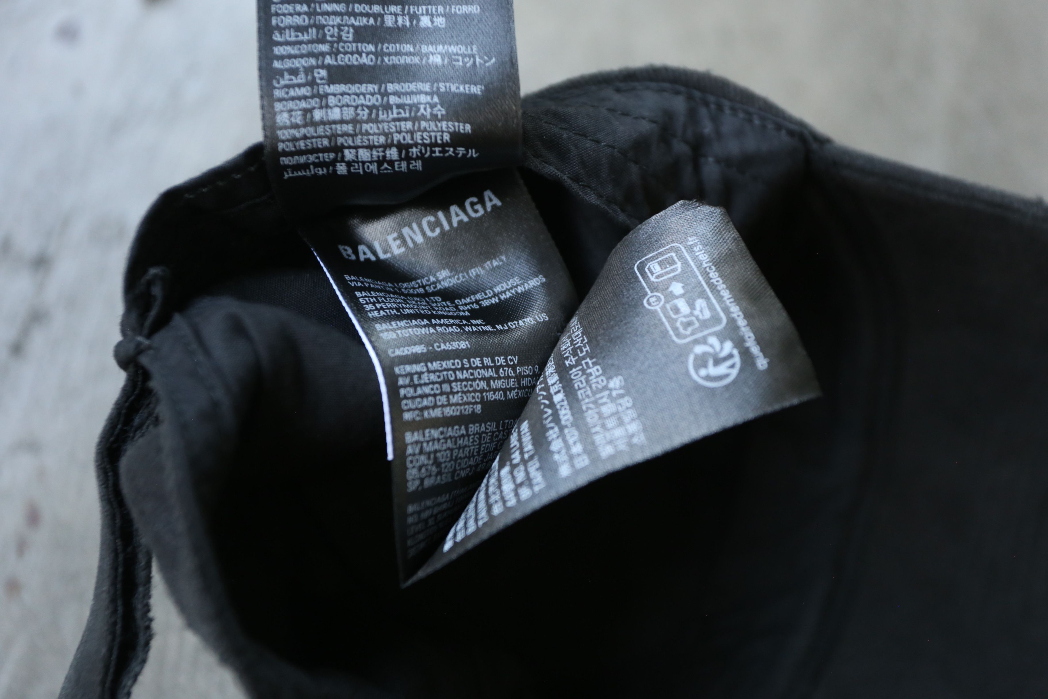 Balenciaga - F/W 24 - Ebay Cap