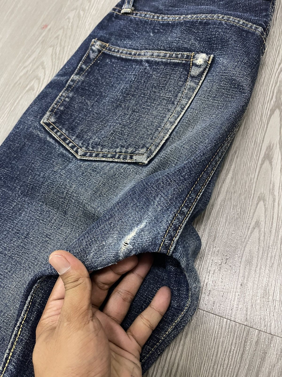Denime × Japanese Brand Denime Japan Selvedges denim Size US 30 / EU 46 - 9 Thumbnail