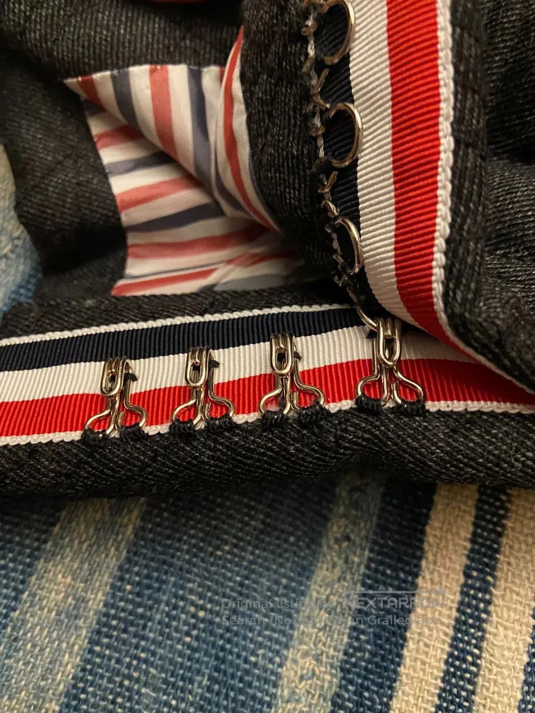 Thom Browne thom browne quilted embroidered blazer jacket. Size US M / EU 48-50 / 2 - 4 Thumbnail