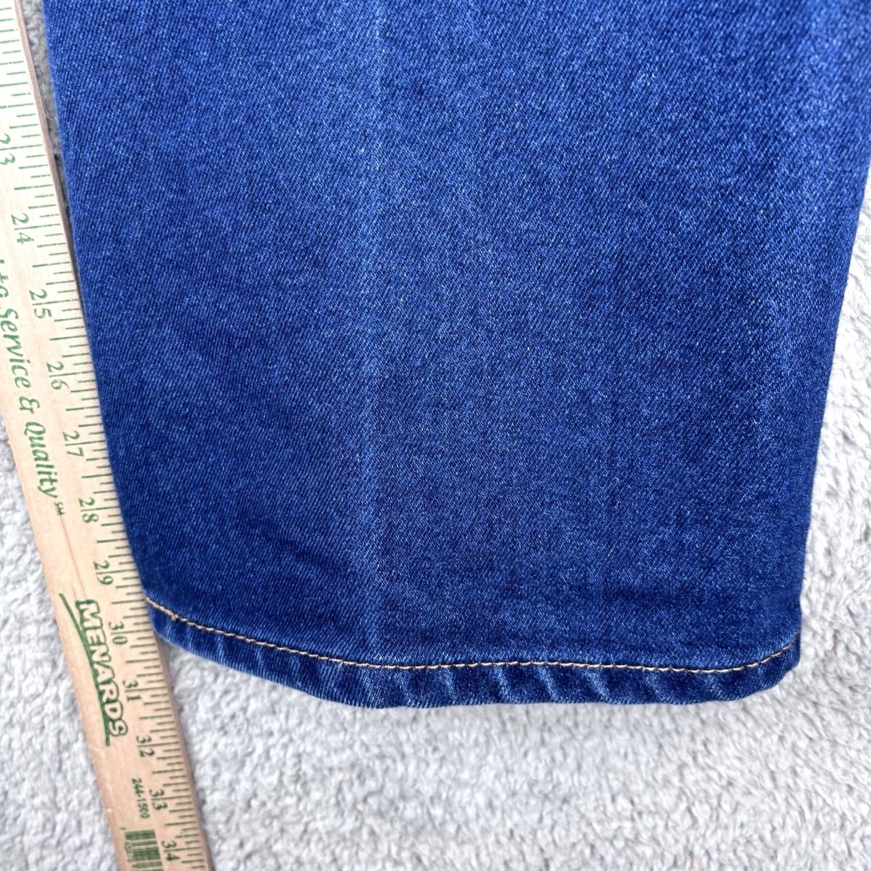 Levi's VINTAGE Levi's 517 Jeans Mens Bootcut 38x30 Blue Medium Wash Denim - 5-Pocket Regular Rise Blue Rock USA 30x30 Belt Loops Mens Jeans Size US 38 / EU 54 - 7 Thumbnail
