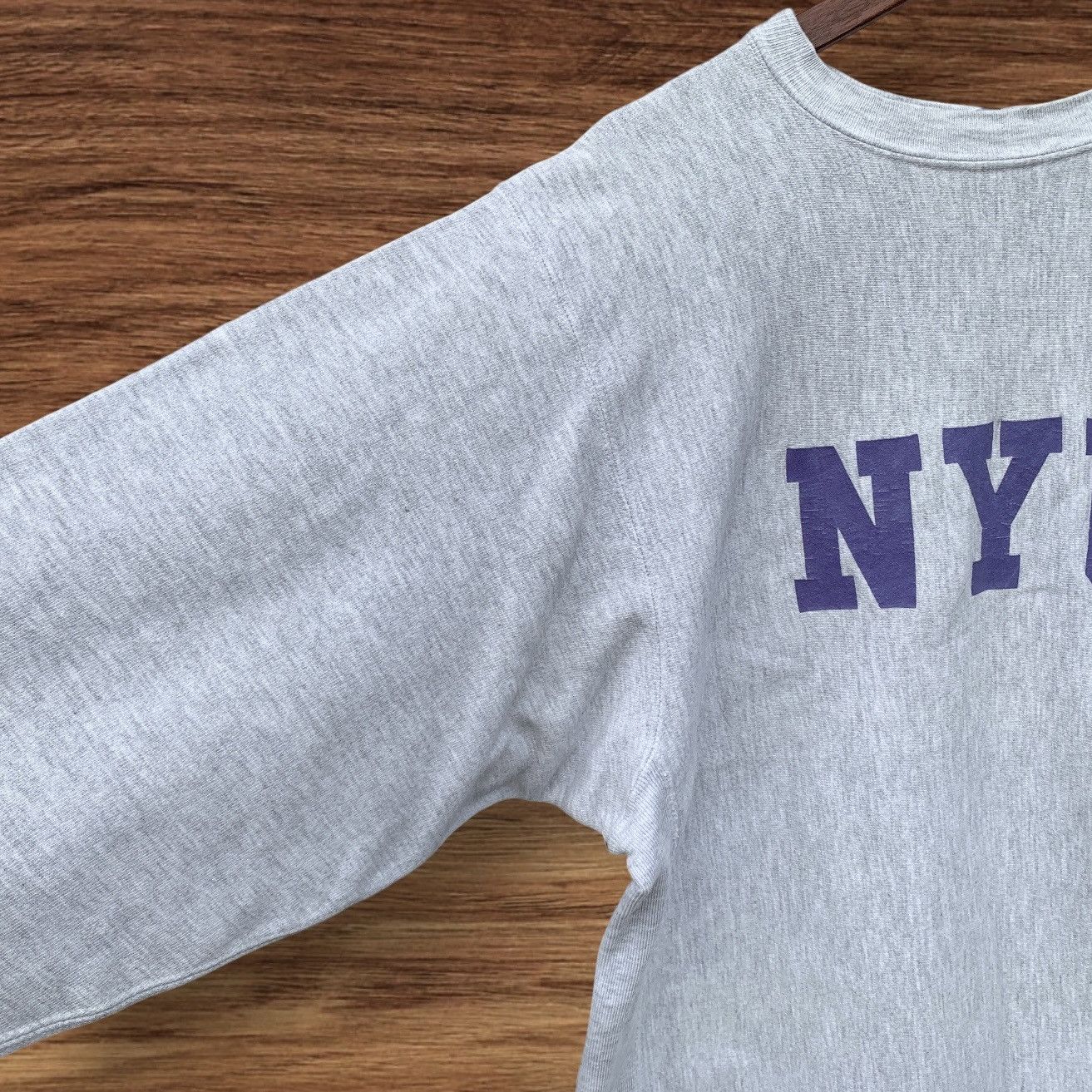 Champion Rare! Vintage 1990s Champion Reverse Weave NYU University Size US M / EU 48-50 / 2 - 5 Thumbnail