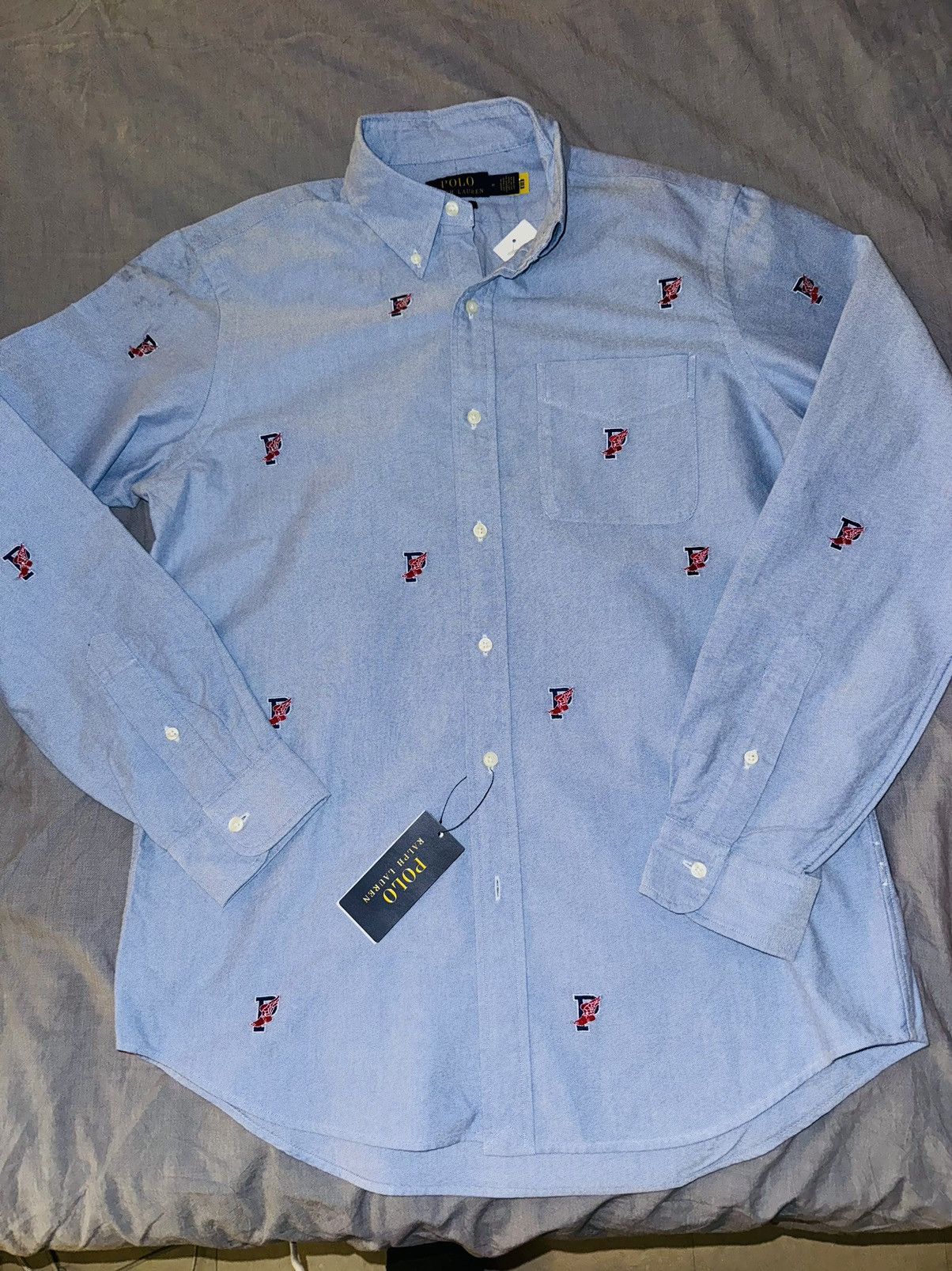 VERY RARE HARD TO FIND POLO RALPH LAUREN P-WING OXFORD SHIRT