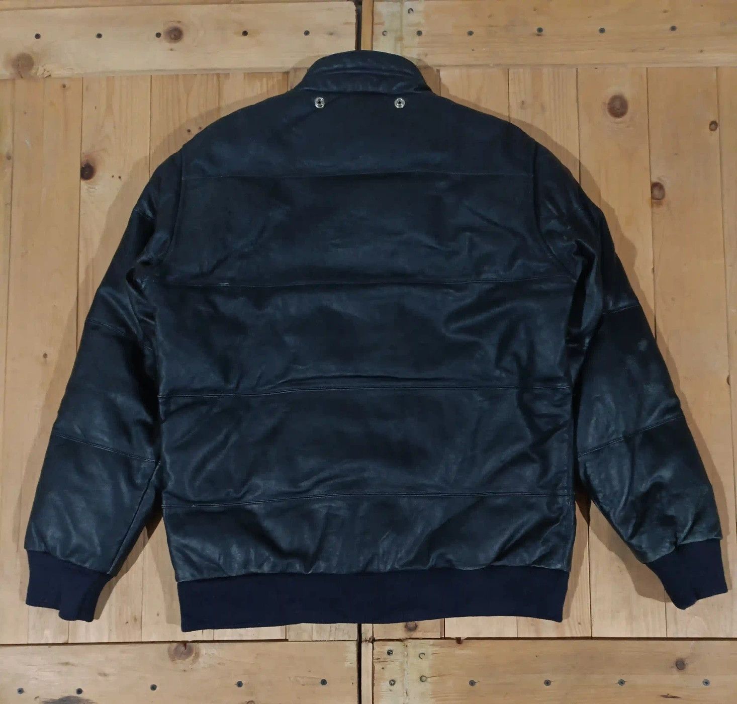 Genuine Leather × Supreme SUPREME NYC LEATHER DUCK DOWN JACKET 07AW Size US L / EU 52-54 / 3 - 3 Thumbnail