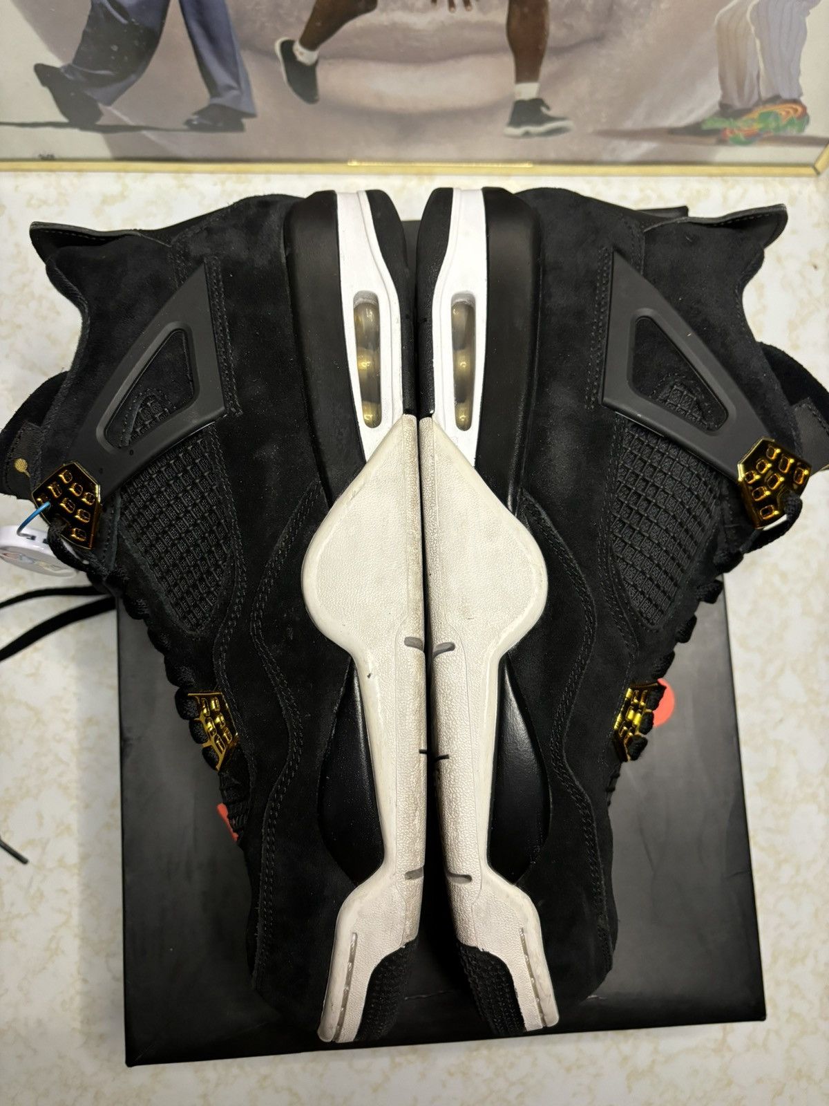 Jordan Brand Air Jordan 4 Retro Royalty 2017 Size US 11.5 / EU 44-45 - 4 Thumbnail