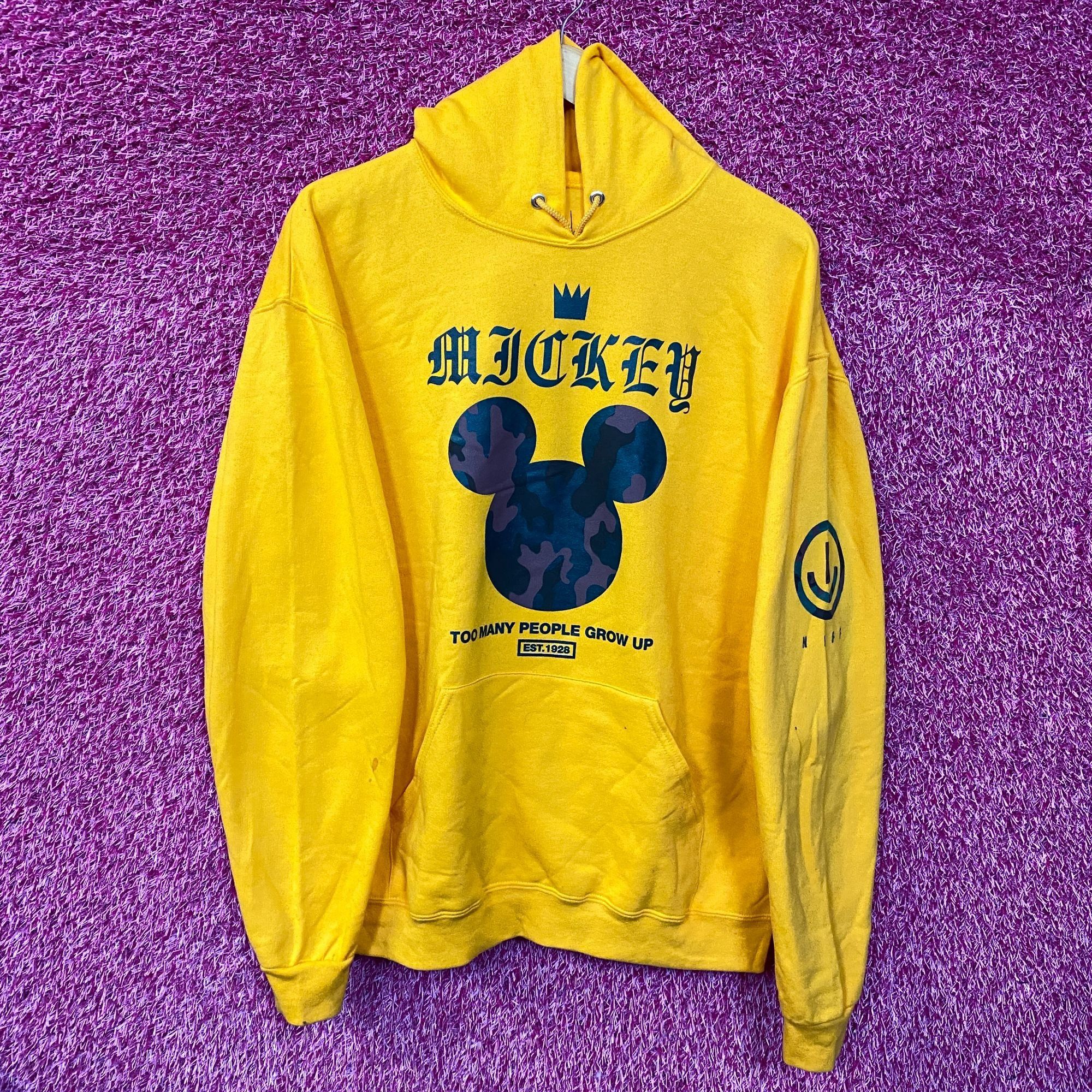 Disney Crowned Mickey Camo Logo Disney Collection by Neff Hoodie L Size US L / EU 52-54 / 3 - 1 Thumbnail