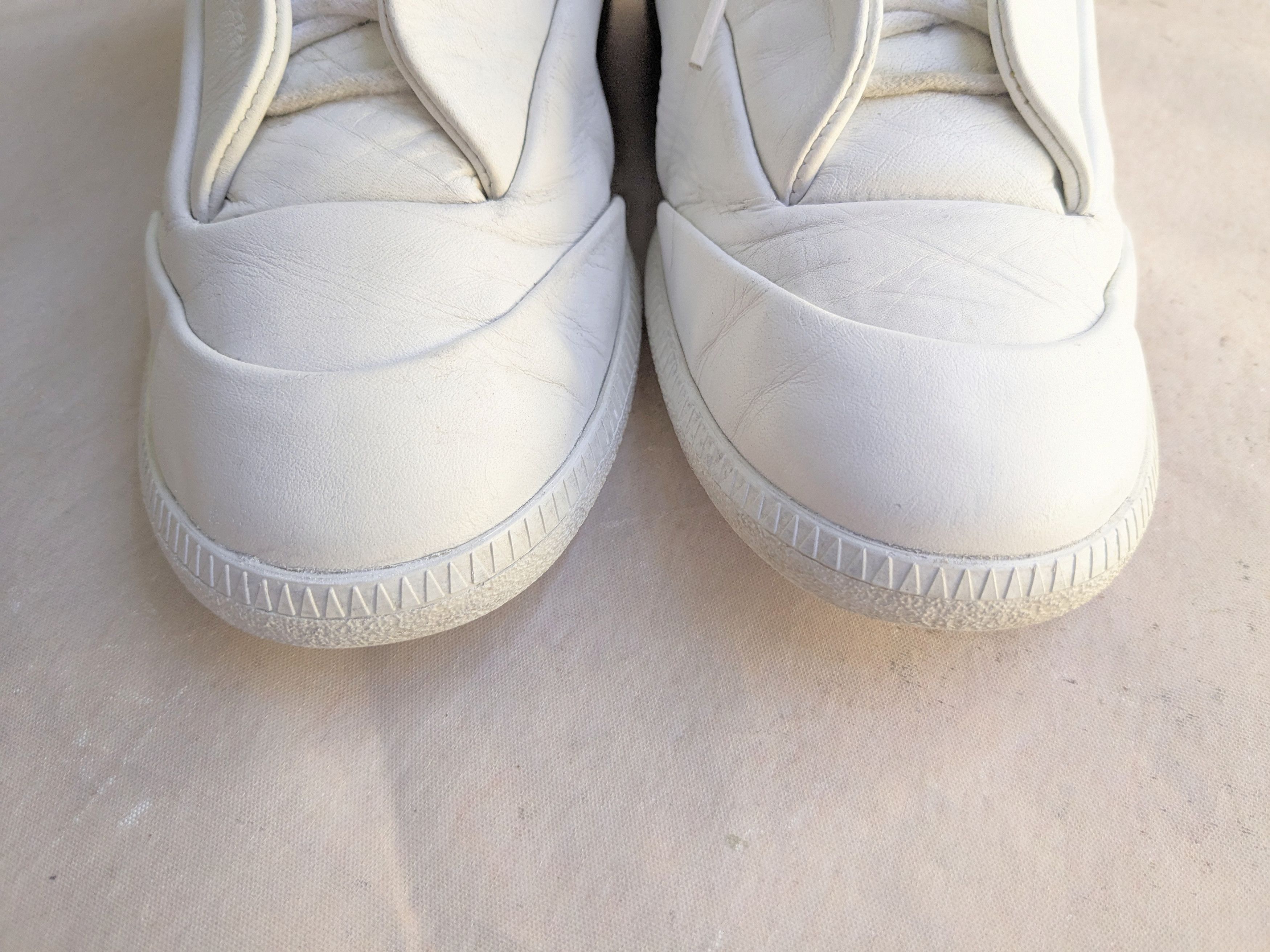 Maison Margiela Future White High Tops 9 42 Leather