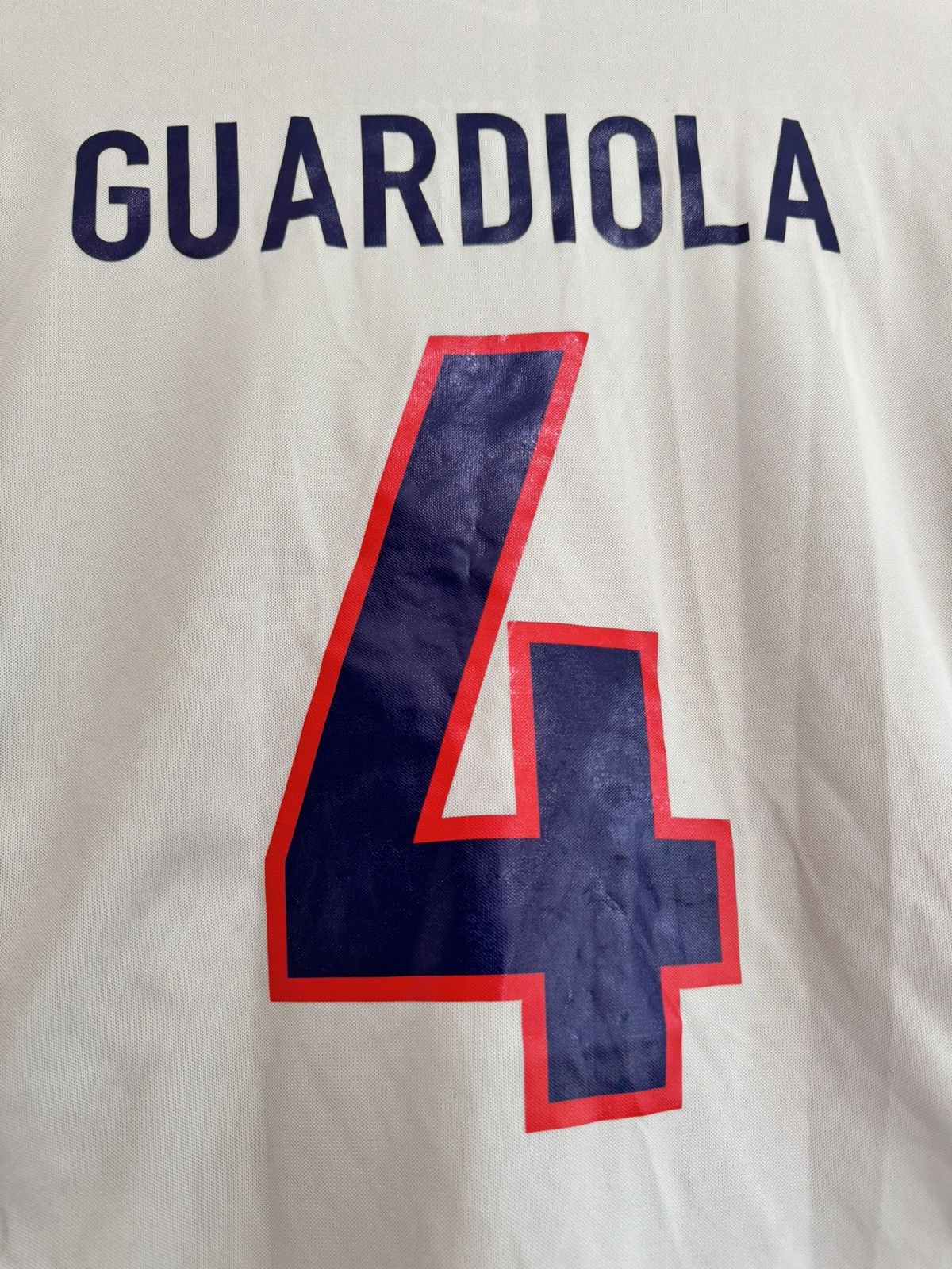 Nike Vintage Guardiola #4 Barcelona 1998-2001 Away Soccer Jersey Size US XL / EU 56 / 4 - 8 Thumbnail