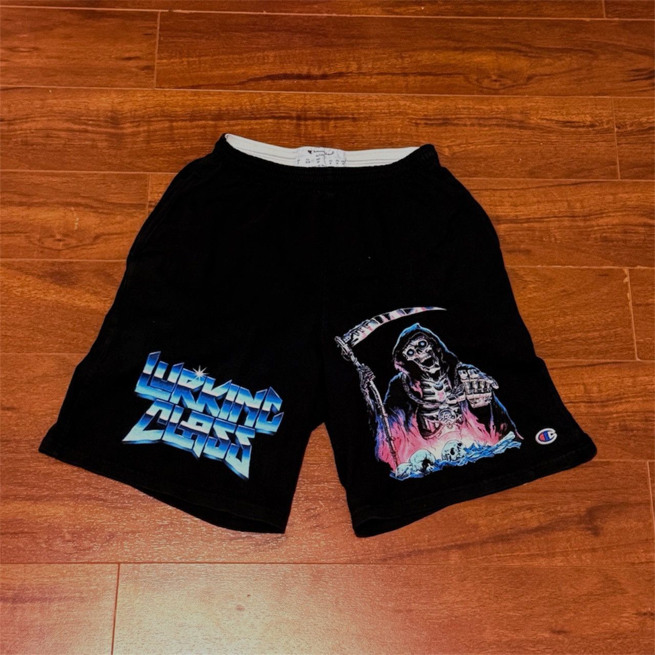 Champion × Zumiez Campion Lurking Class x Stikker Run Shorts Size US 28 / EU 44 - 1 Thumbnail