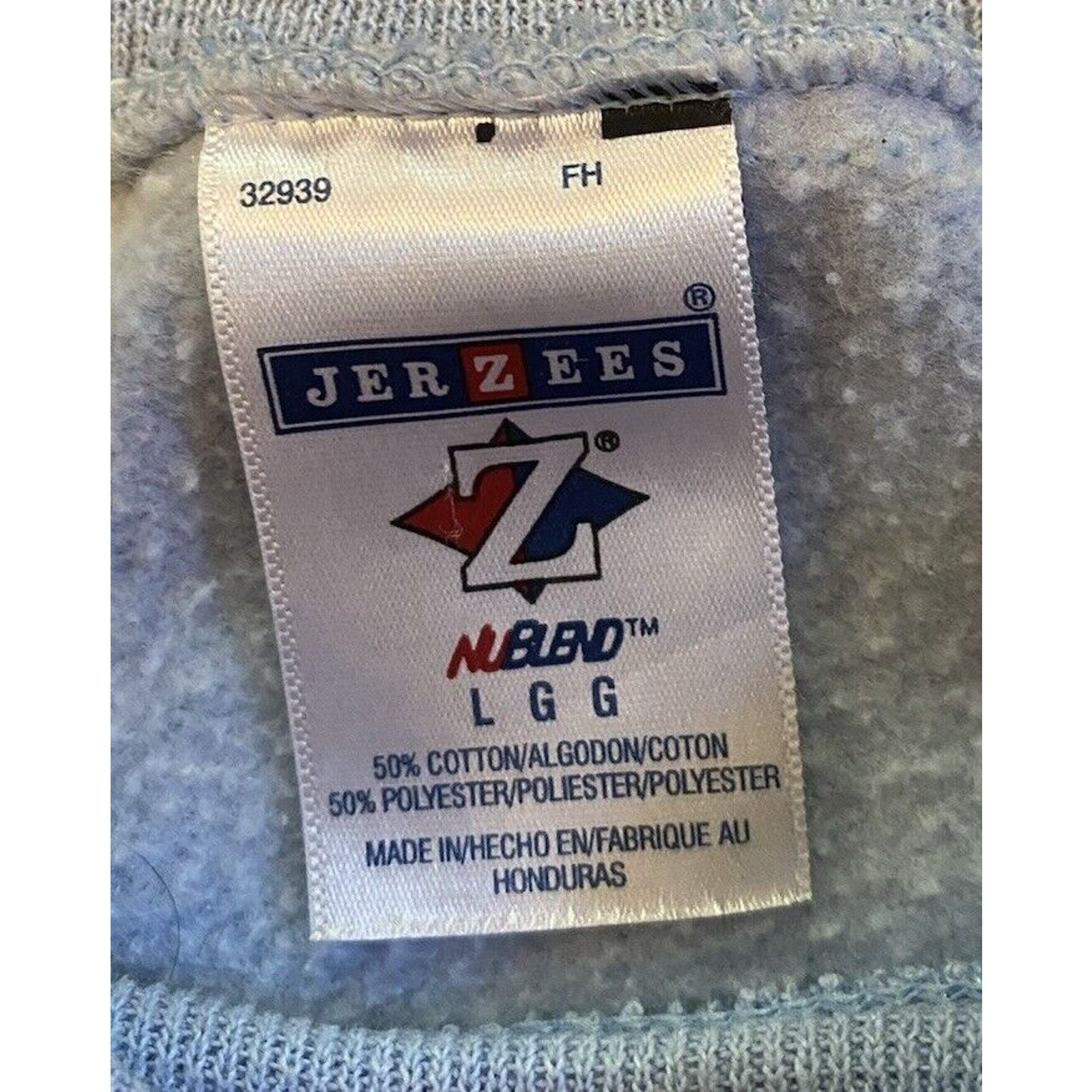Jerzees Vintage Jerzees Sweatshirt Winter Snowman Blue Women’s Large Size L / US 10 / IT 46 - 3 Thumbnail