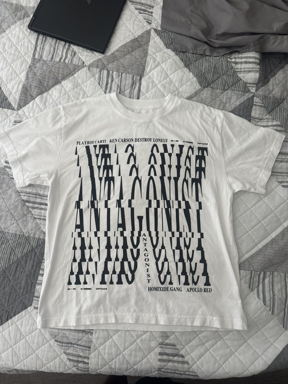 Playboi Carti Playboi Carti Antagonist Tour Tee Size US L / EU 52-54 / 3 - 1 Thumbnail