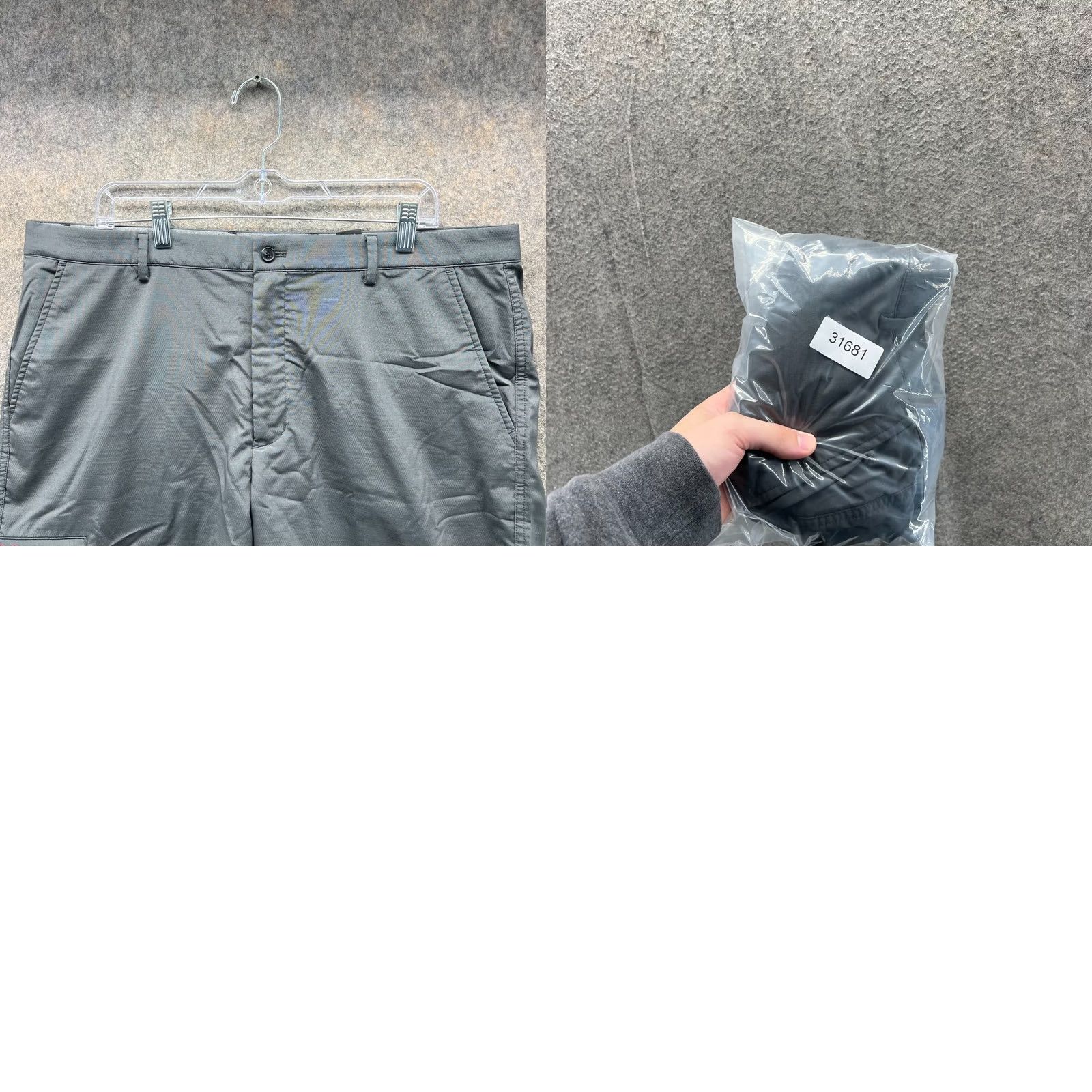 Vintage Greg Norman Shorts Mens 38 Gray Stretch Golf Casual Outdoors Spandex Golfer Size US 38 / EU 54 - 9 Thumbnail