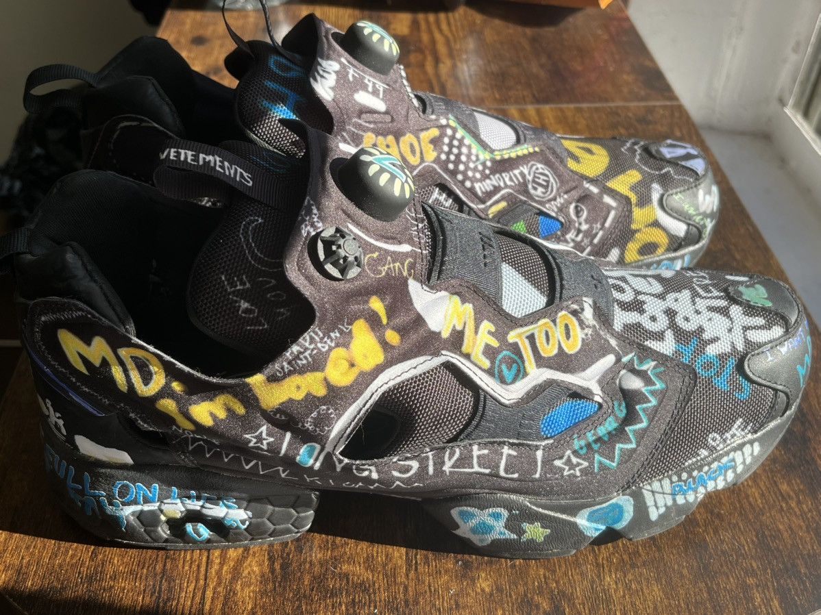 Reebok Vetements x Reebok Instapump Fury Sneakers Size US 11.5 / EU 44-45 - 2 Thumbnail