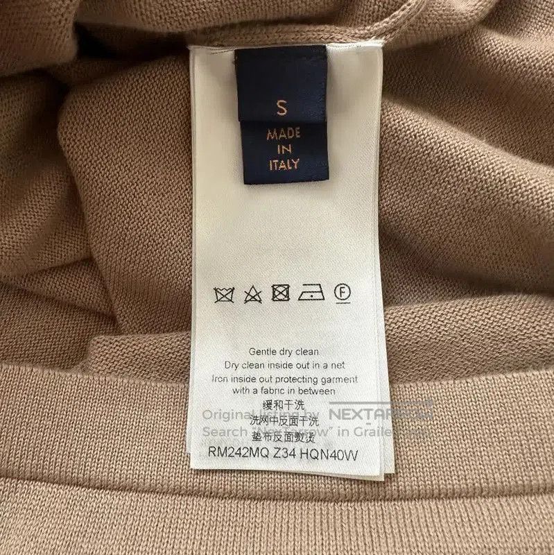 Louis Vuitton Louis Vuitton Casual Khaki Cotton Logo T. Size US S / EU 44-46 / 1 - 5 Thumbnail
