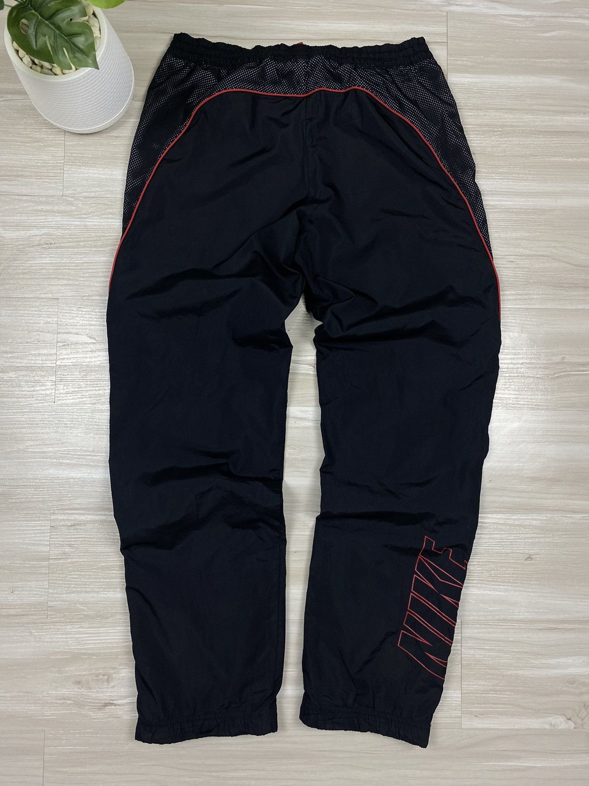 Nike × Vintage Double swoosh Nike Nylon Track Pants Drill Vintage Size US 32 / EU 48 - 6 Thumbnail