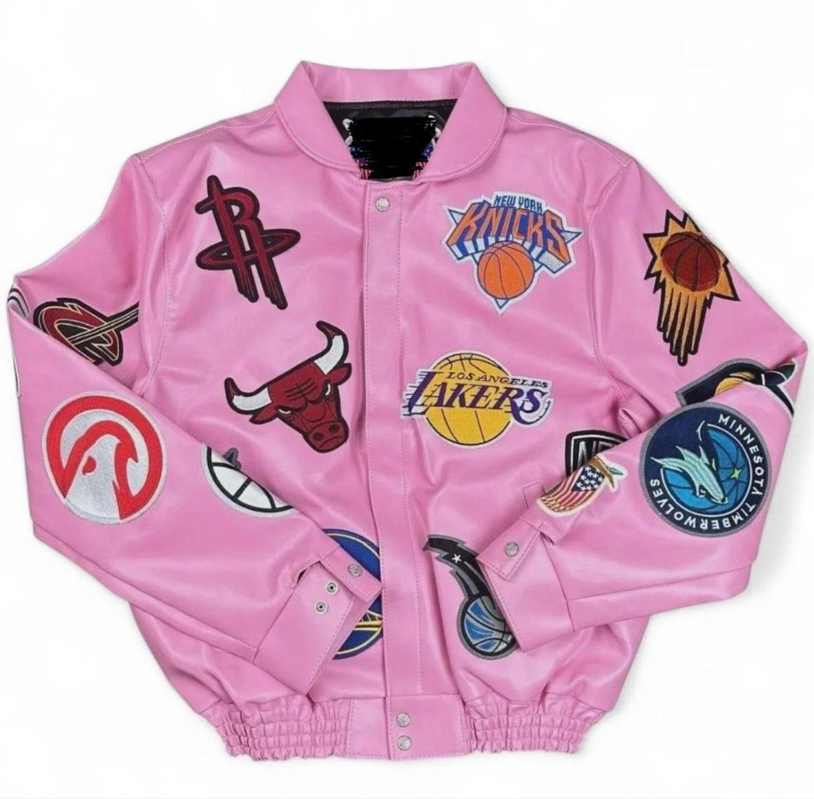 Other Custom Leather NBA Team Tribute Jacket Size US S / EU 44-46 / 1 - 2 Thumbnail