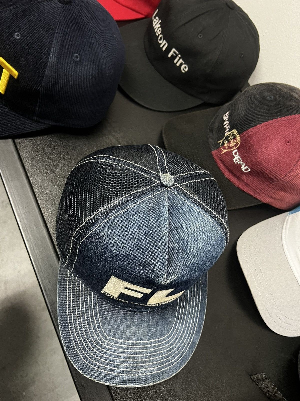 Futura × Japanese Brand VTG Futura Laboratories Trucker Cap Size ONE SIZE - 7 Thumbnail