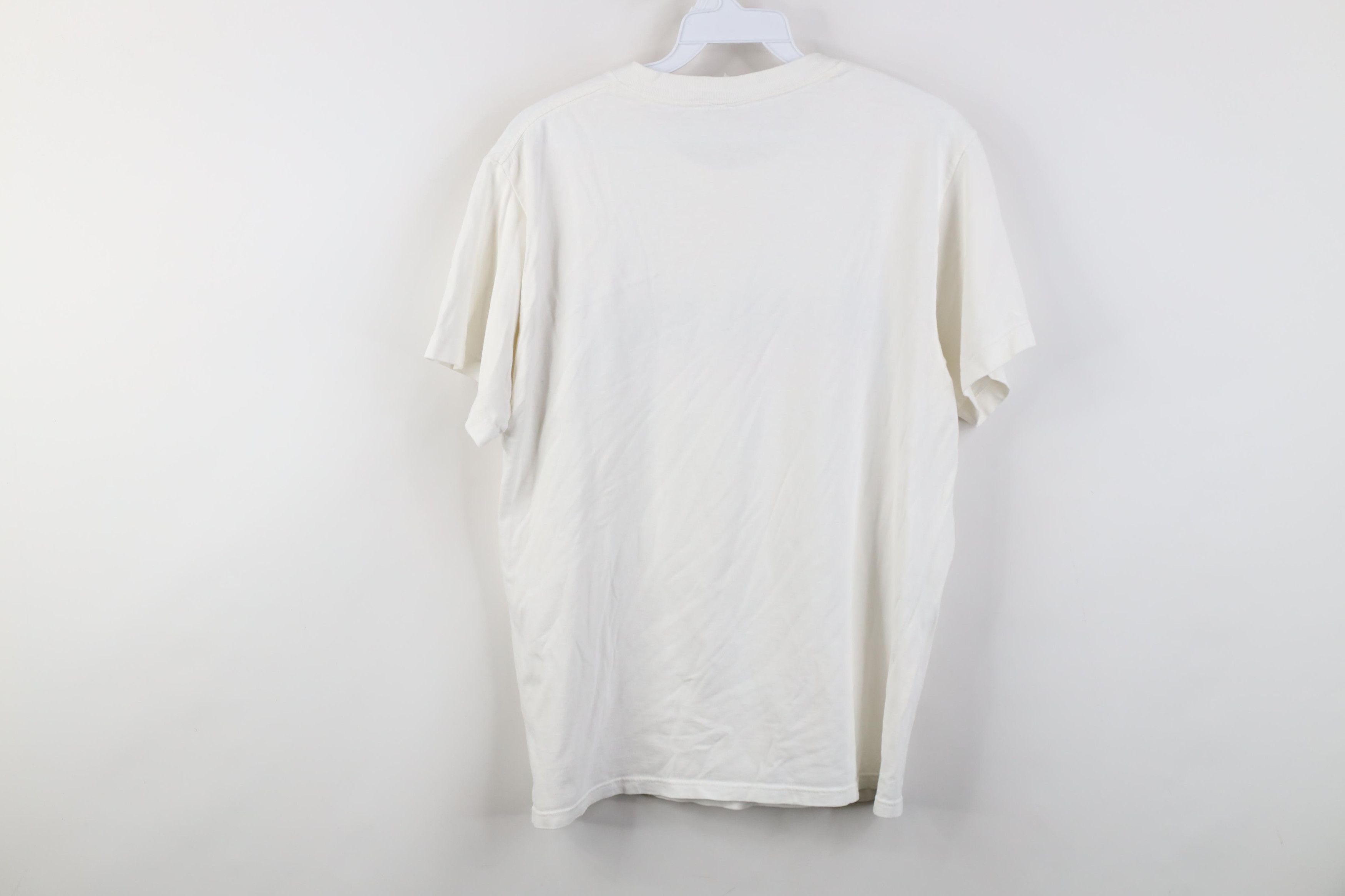 Guess Vintage 90s Guess Jeans Spell Out USA Flag T-Shirt White Size S / US 4 / IT 40 - 12 Thumbnail