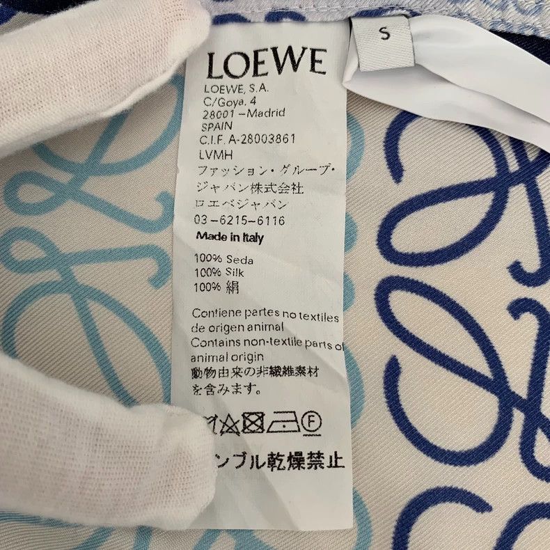 Loewe Loewe Patchwork logo printed on a long-sleeved asymmetrica Size S / US 4 / IT 40 - 6 Thumbnail