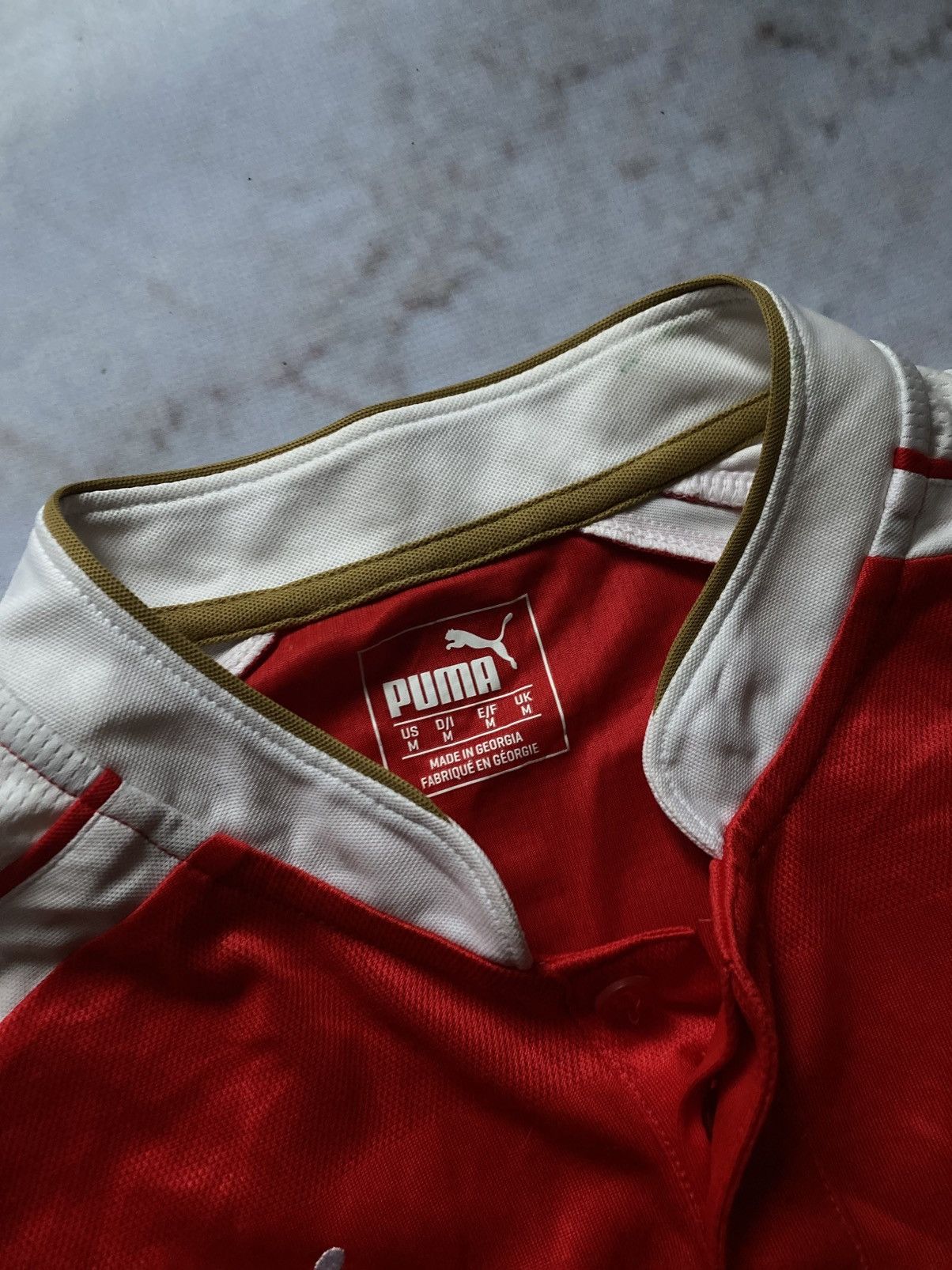 Puma Willo №1 Puma Arsenal “Fly Emirates” Away Kit Soccer Jersey Size US M / EU 48-50 / 2 - 6 Thumbnail