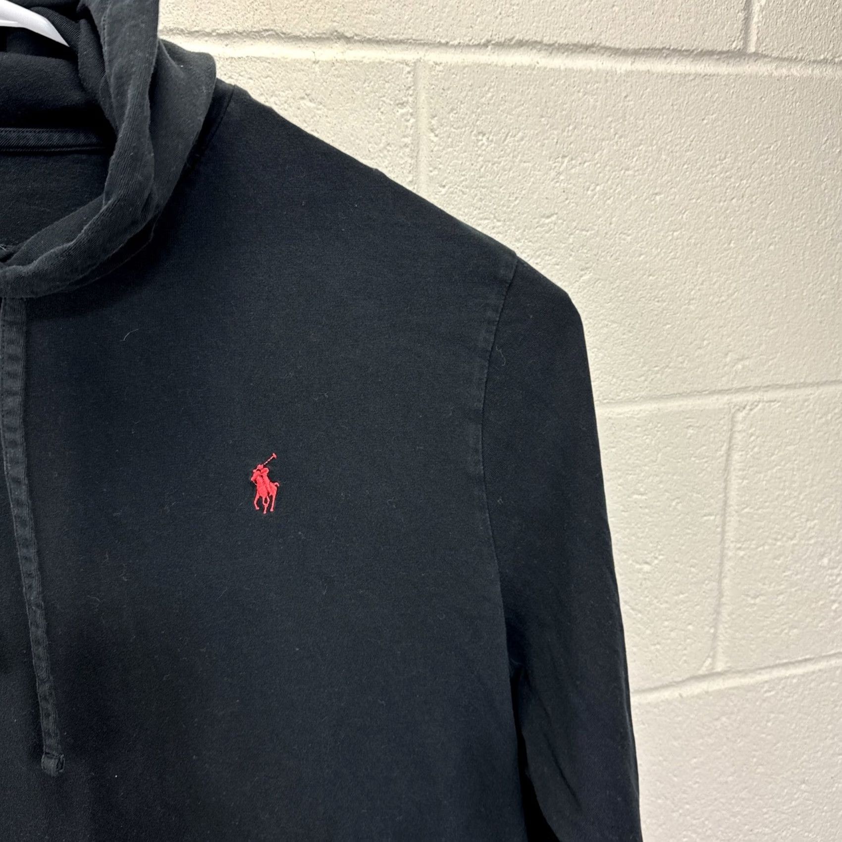 Polo Ralph Lauren Polo Ralph Lauren Mens Black Long Sleeve Hooded T-Shirt Cotton Jersey Pony XXL Size US XXL / EU 58 / 5 - 5 Thumbnail