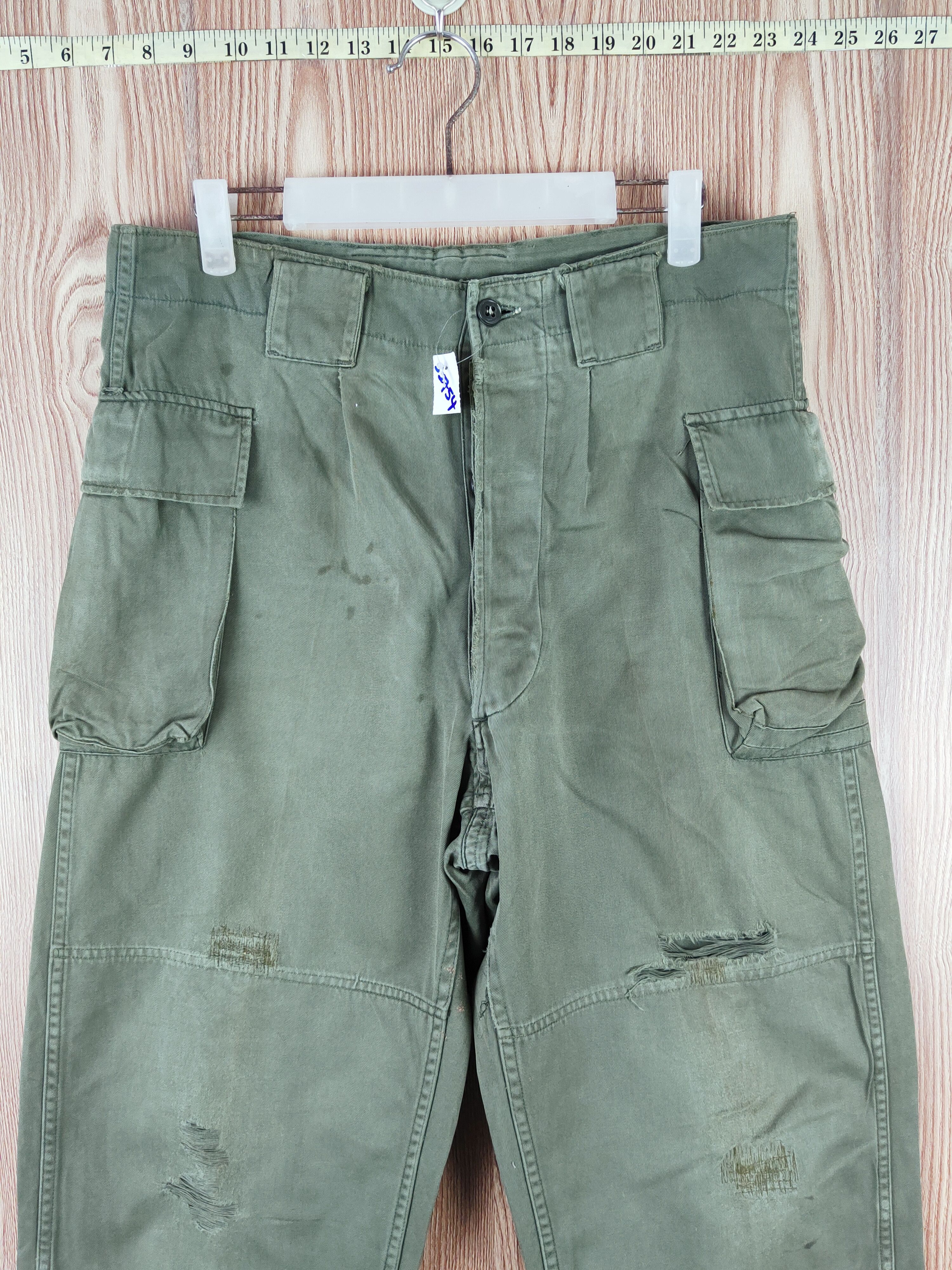 Japanese Brand DL Japan vtg military Tactical Cargo Pants #S2754 Size US 32 / EU 48 - 2 Thumbnail