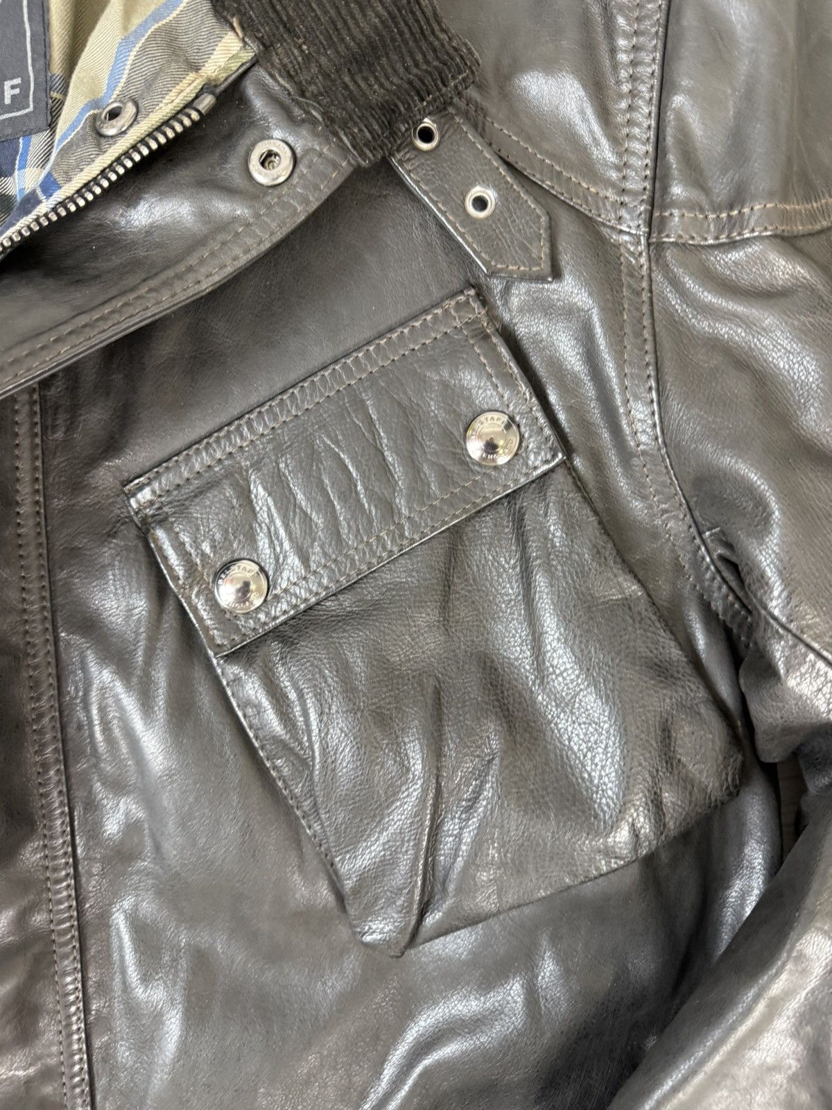 Belstaff Belstaff TRIALMASTER PANTHER JACKET Hand waxed Leather Size US XXL / EU 58 / 5 - 11 Thumbnail