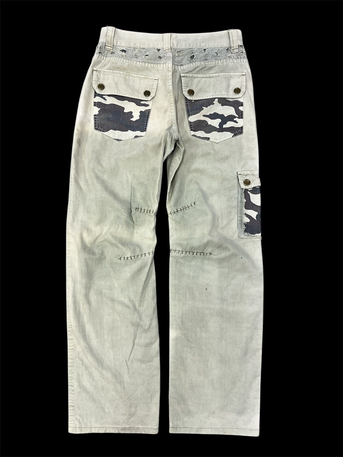 Japanese Brand × Vintage TWENTY WORK DISTRESSED PANT Size US 30 / EU 46 - 6 Thumbnail