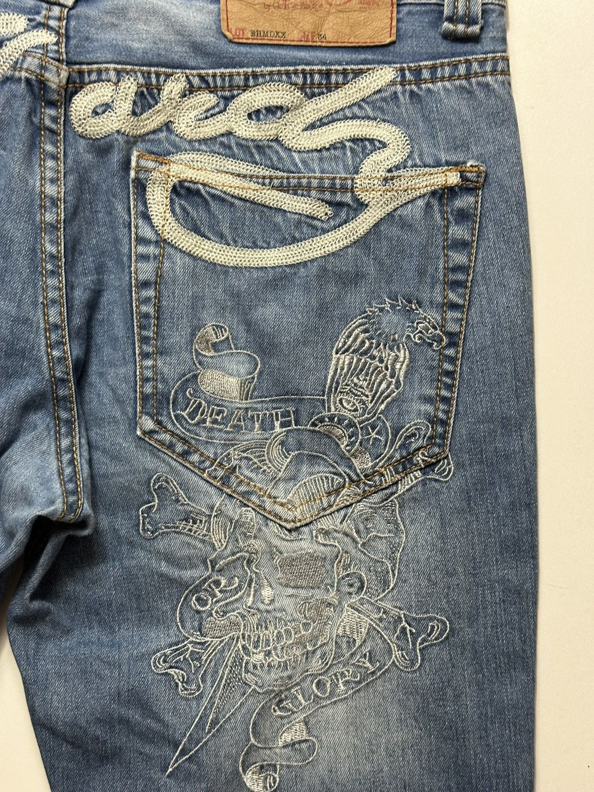 Ed Hardy Vintage Ed Hardy Jorts Size US 34 / EU 50 - 3 Thumbnail