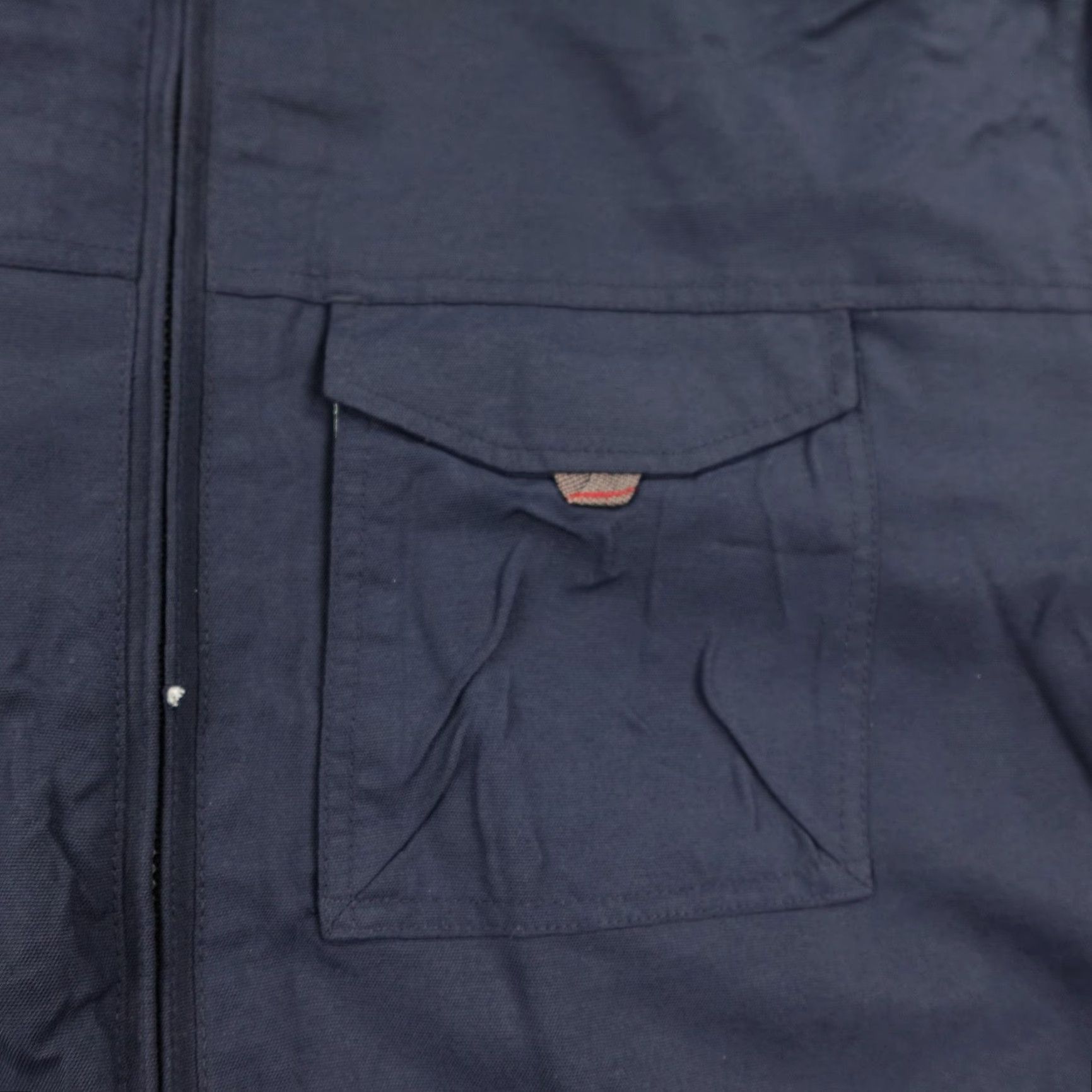 Abercrombie & Fitch VINTAGE Abercrombie & Fitch Jacket Mens L Blue Weatherproof Fleece Lined Coat Size US L / EU 52-54 / 3 - 3 Thumbnail