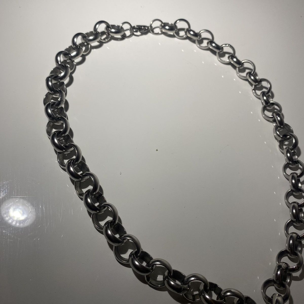 Givenchy Givenchy X MMW FW21 Large Padlock Necklace Chain Size ONE SIZE - 11 Thumbnail