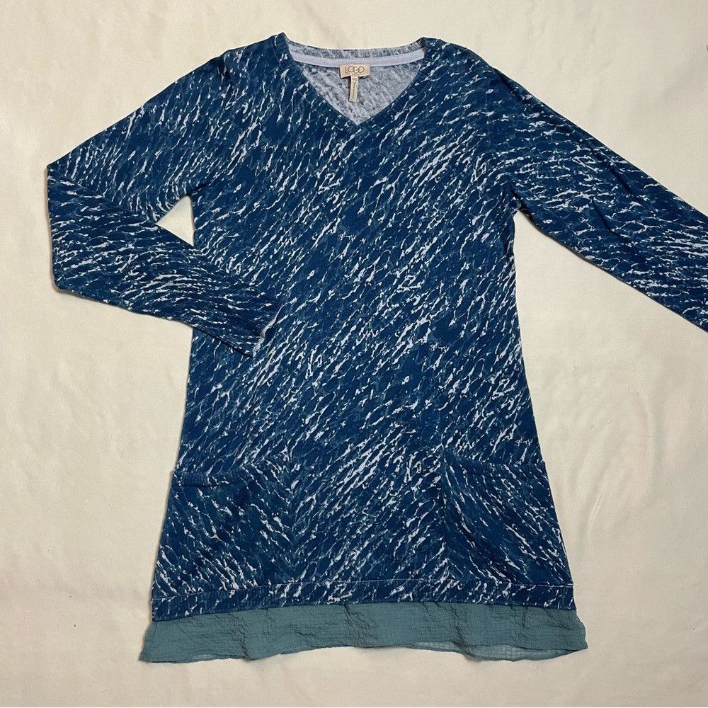 Other NEW LOGO by Lori Goldstein Cotton Cashmere V-Neck Sweater S Size XXS / US 00 / IT 34 - 5 Thumbnail