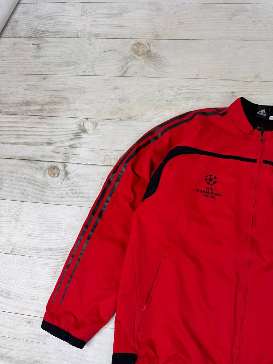 Adidas Vintage Adidas Milan 2004 2005 Training Track Jacket Soccer Size US L / EU 52-54 / 3 - 4 Thumbnail