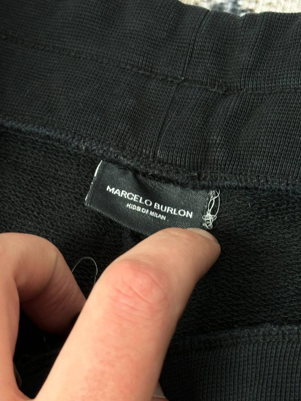 Other Marcelo Burlon Logo Black Sweatpants Size 27" / US 4 / IT 40 - 5 Thumbnail