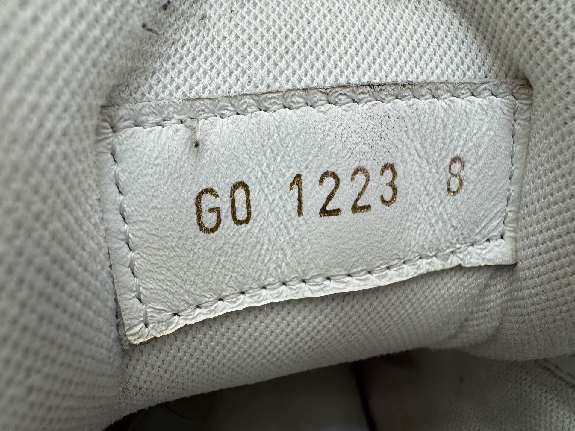 Louis Vuitton LV Trainer Classic White-Blue Full Rhinestone Sneaker K36 Size US 8 / EU 41 - 5 Thumbnail