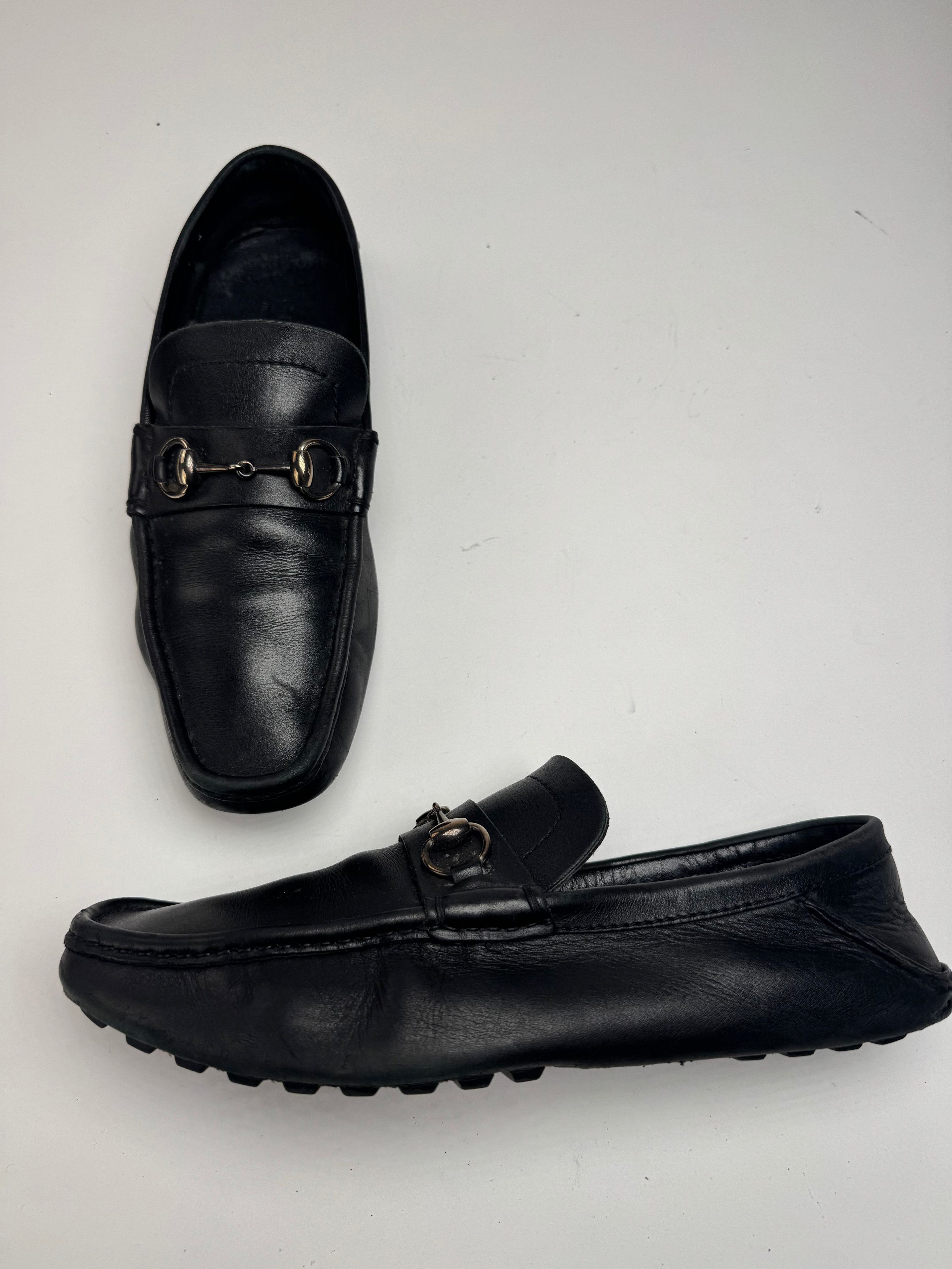 Gucci Vintage Horsebit leather Loafer black EU41 Men Size US 8 / EU 41 - 1 Thumbnail
