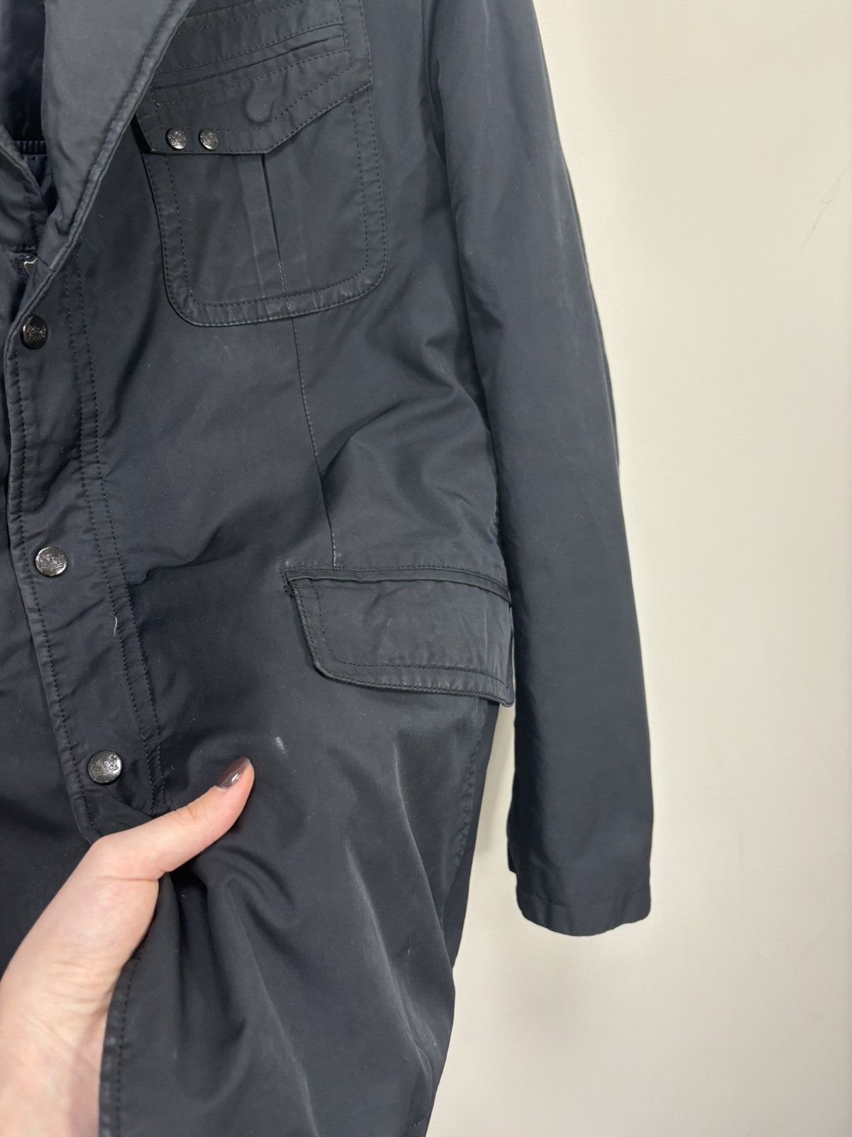 Boggi Boggi Rain Stop System Men’s Pockets Luxury Jacket Coat Size US L / EU 52-54 / 3 - 12 Thumbnail