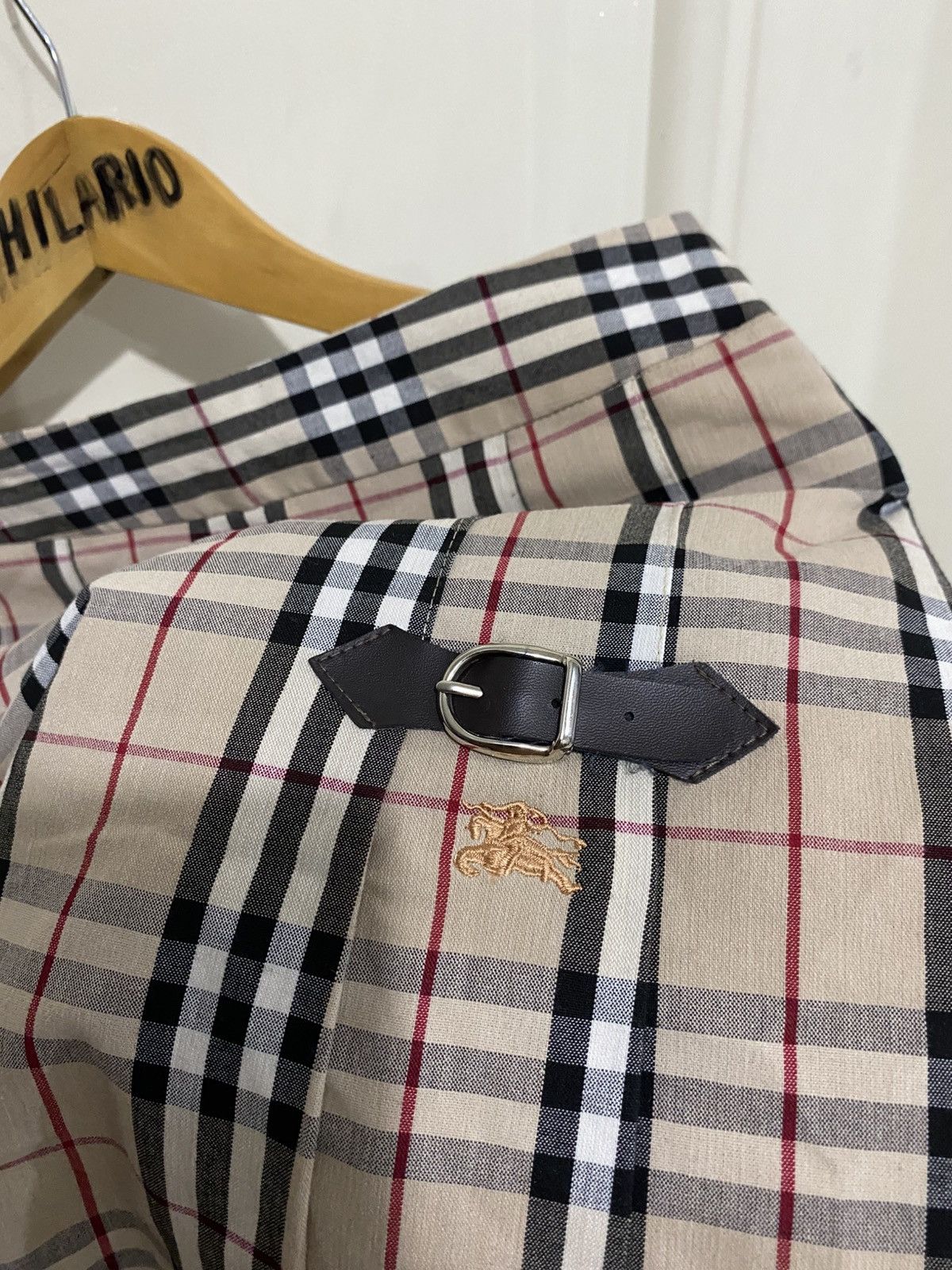 Burberry Burberry Nova Check Knee Length Skirt Size 28" / US 6 / IT 42 - 2 Thumbnail