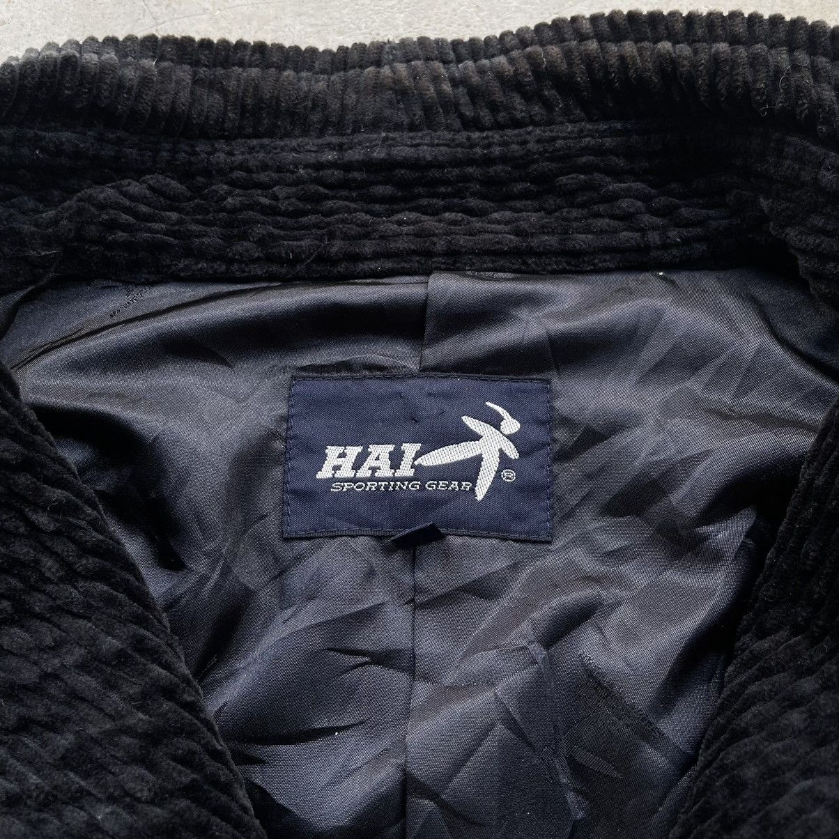 Issey Miyake 🇯🇵 Issey Miyake 1990s Hai Sporting Gear Black Corduroy Jacket Size US S / EU 44-46 / 1 - 8 Thumbnail
