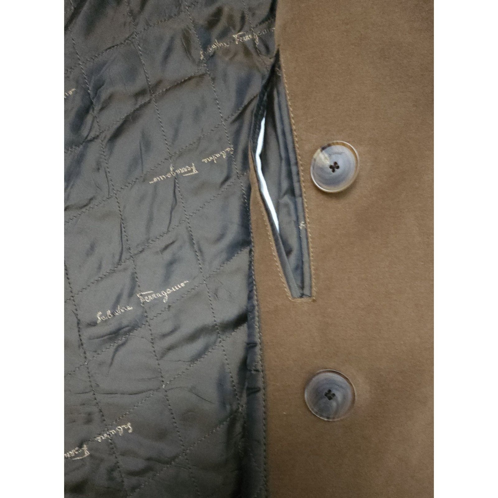 Salvatore Ferragamo Salvatore Ferragamo Men's Trench Coat size 50 Size US M / EU 48-50 / 2 - 5 Thumbnail