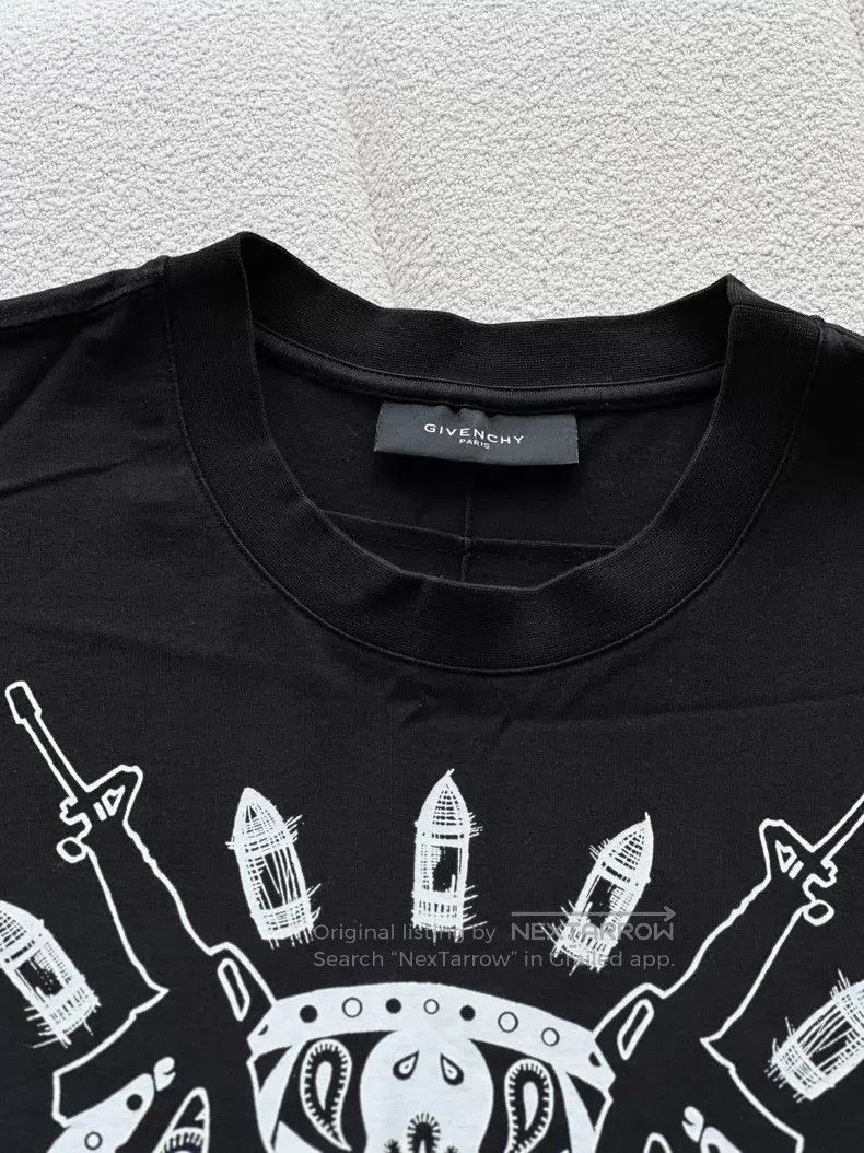 Givenchy Givenchy Black skull printed short-sleeve T-shirt Size US M / EU 48-50 / 2 - 5 Thumbnail