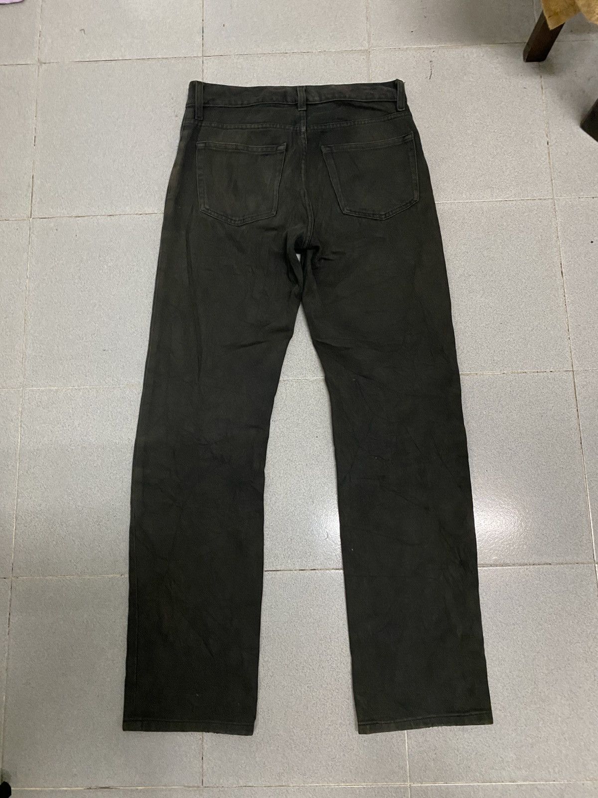 Helmut Lang black sunfaded 1998 helmut lang denim Size US 30 / EU 46 - 2 Thumbnail