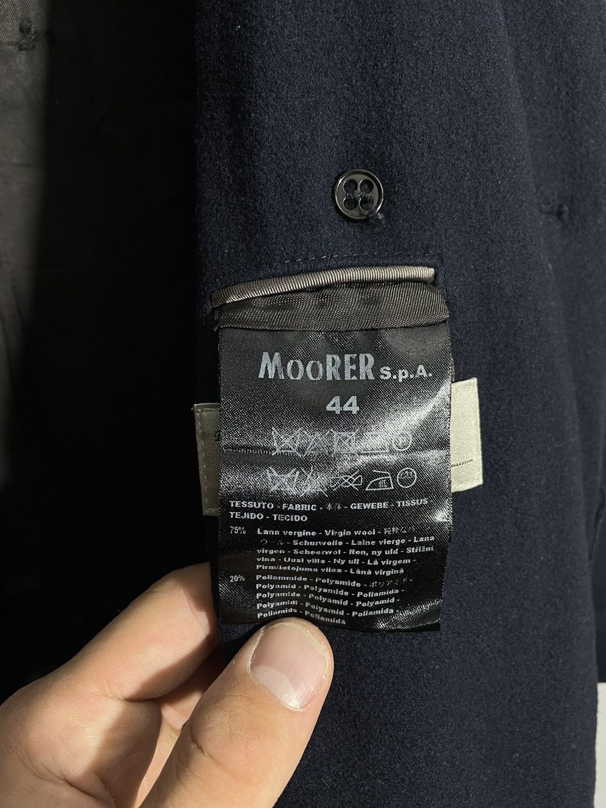 MooRER MooRER Coats Milano wool&cashmere coats jacket Size M / US 6-8 / IT 42-44 - 18 Thumbnail