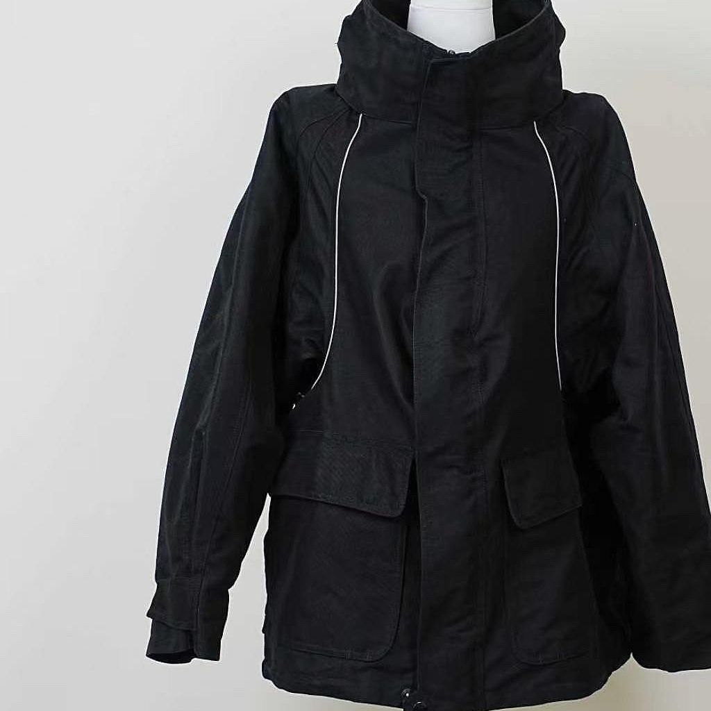 Balenciaga Balenciaga Swing Parka Black Size M Size US S / EU 44-46 / 1 - 1 Thumbnail
