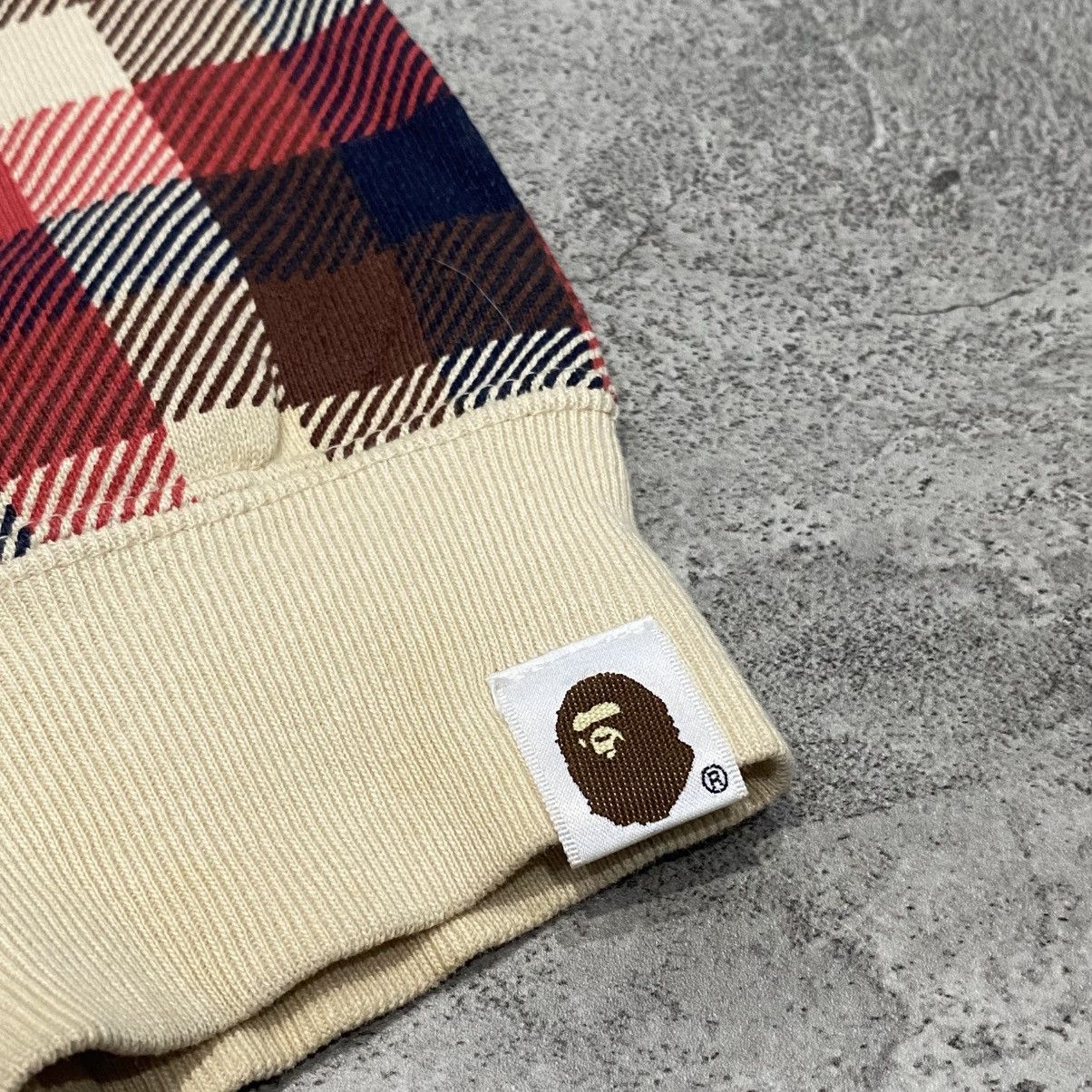Bape Bape Plaid Full Zip Hoodie Ladies Size S / US 4 / IT 40 - 3 Thumbnail