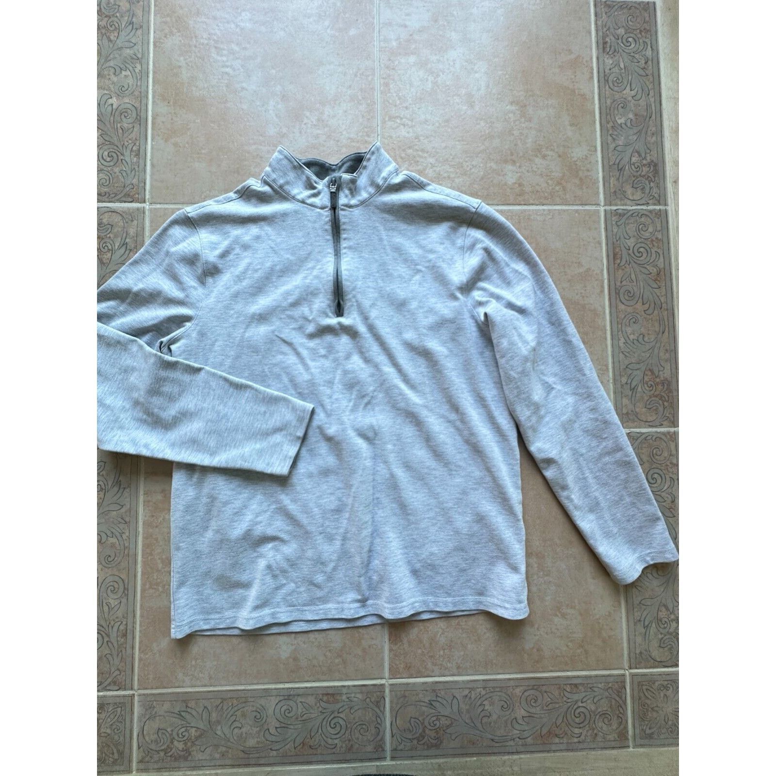 Mizzen+Main Mizzen Main pullover Gray Sweater Men size S -1/4 Zip Size US S / EU 44-46 / 1 - 1 Thumbnail