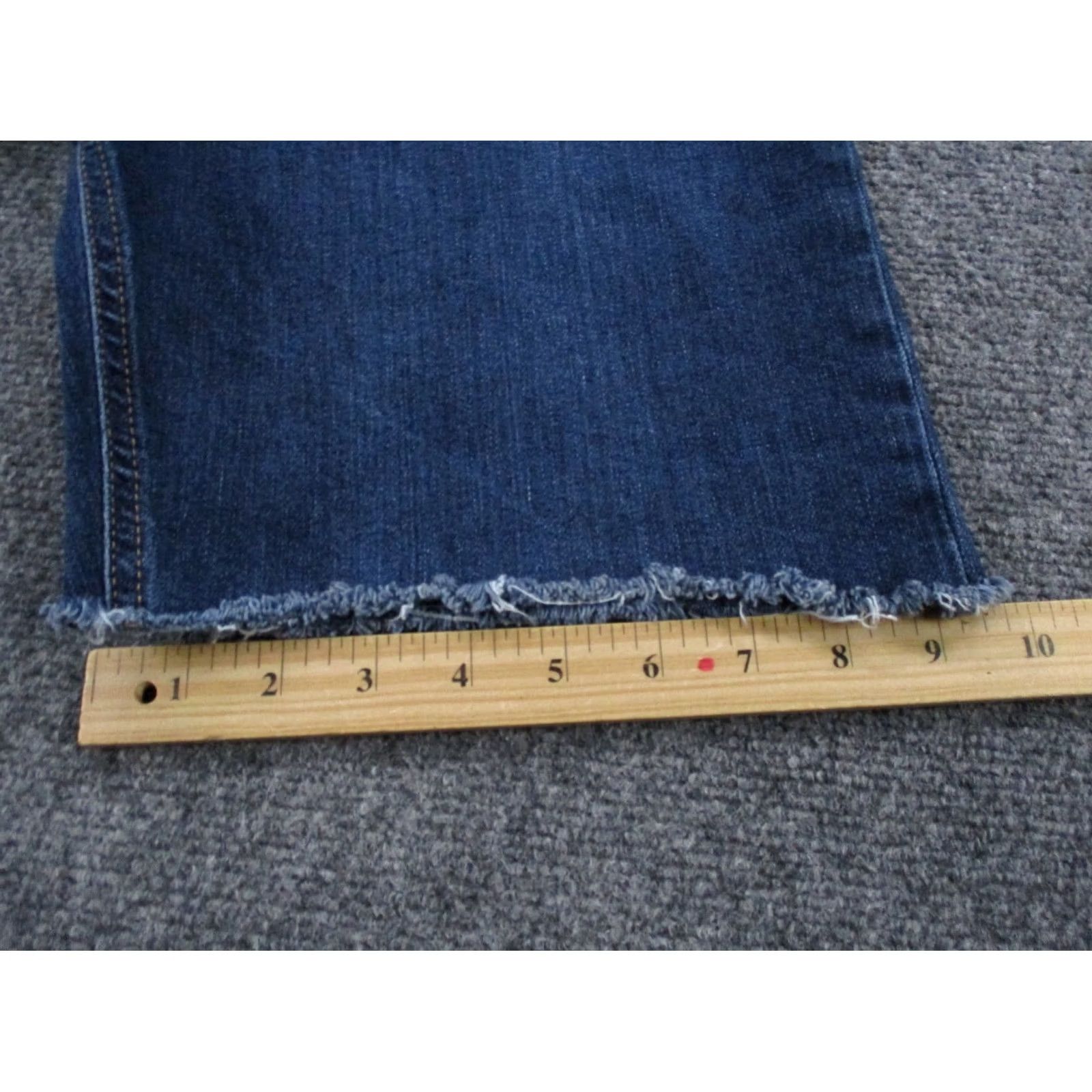 Tecovas Tecovas Shorts Mens 36 Blue Denim Slim Jean Jorts Cutoff Bermuda Casual Size US 36 / EU 52 - 5 Thumbnail