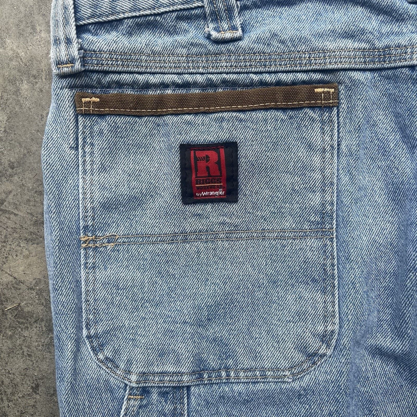 Wrangler Vintage Wrangler Wriggs Carpenter Jeans Men’s 34 X 32 Light Size US 34 / EU 50 - 3 Thumbnail