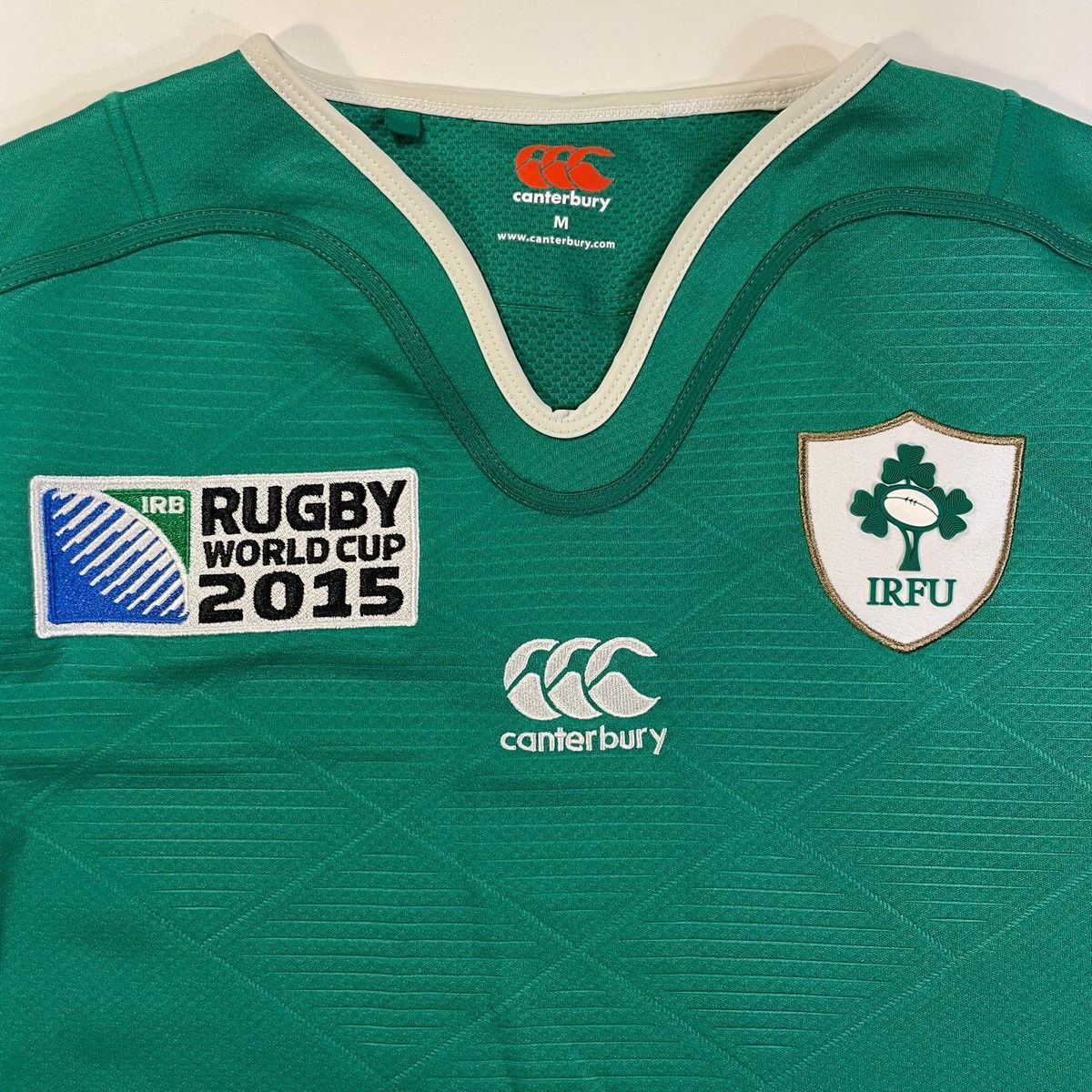 Canterbury of New Zealand Green Canterbury Ireland rugby jersey shirt tee sportswear Size US M / EU 48-50 / 2 - 6 Thumbnail