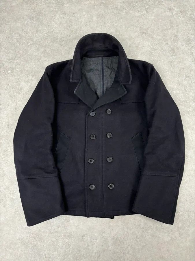 Marni Marni Navy Wool Classy Officer Jacket Size US M / EU 48-50 / 2 - 1 Thumbnail