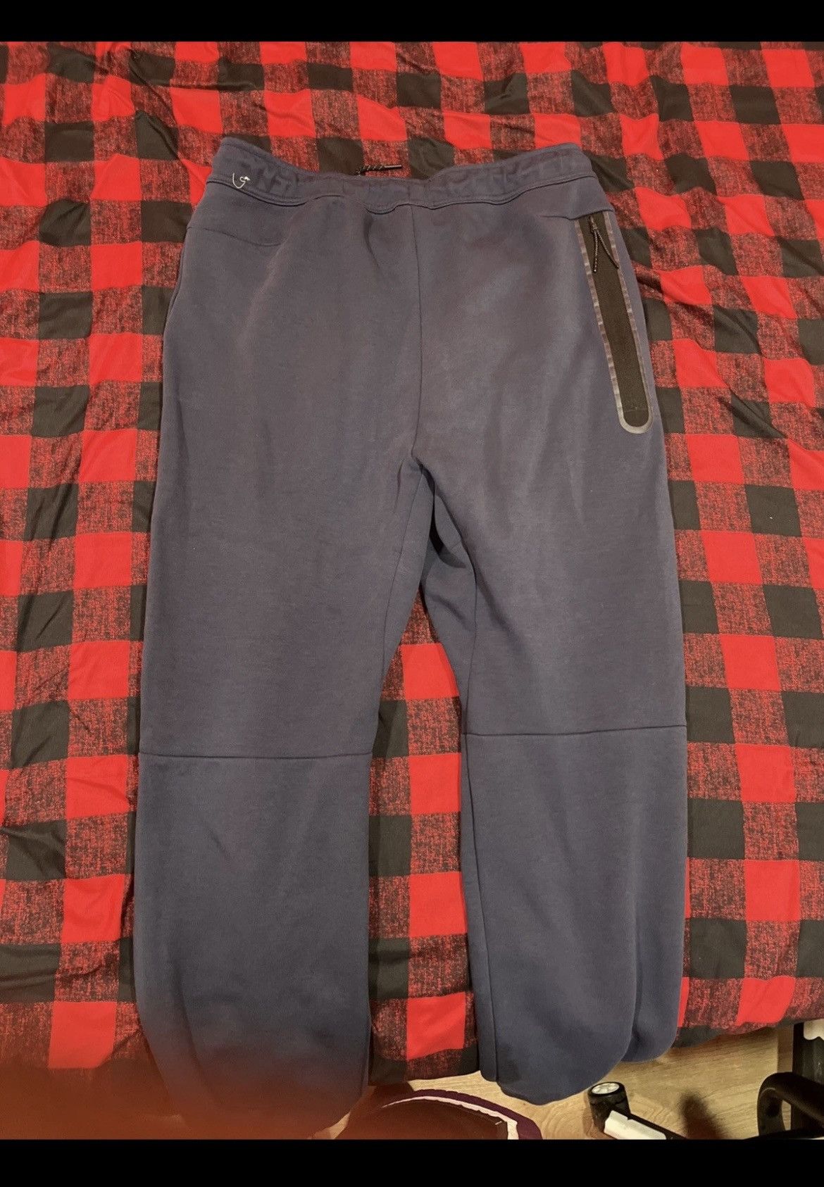 Nike Nike Sportswear Tech Fleece Joggers Midnight Navy CU4495-410 Size US 40 / EU 56 - 4 Thumbnail